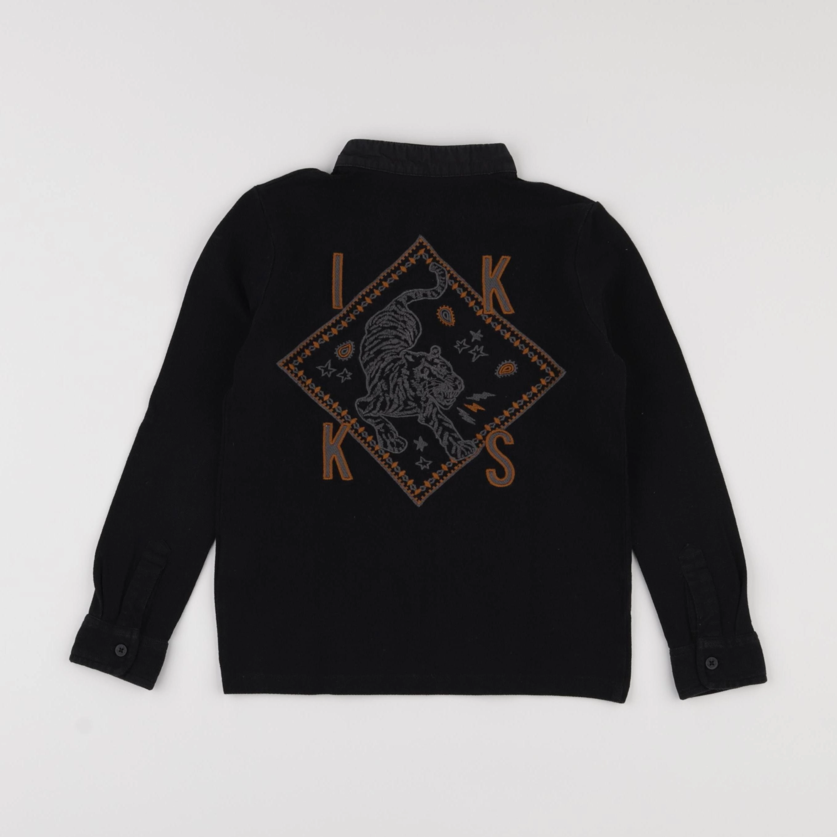 IKKS - polo imprimé au dos noir - 5 ans