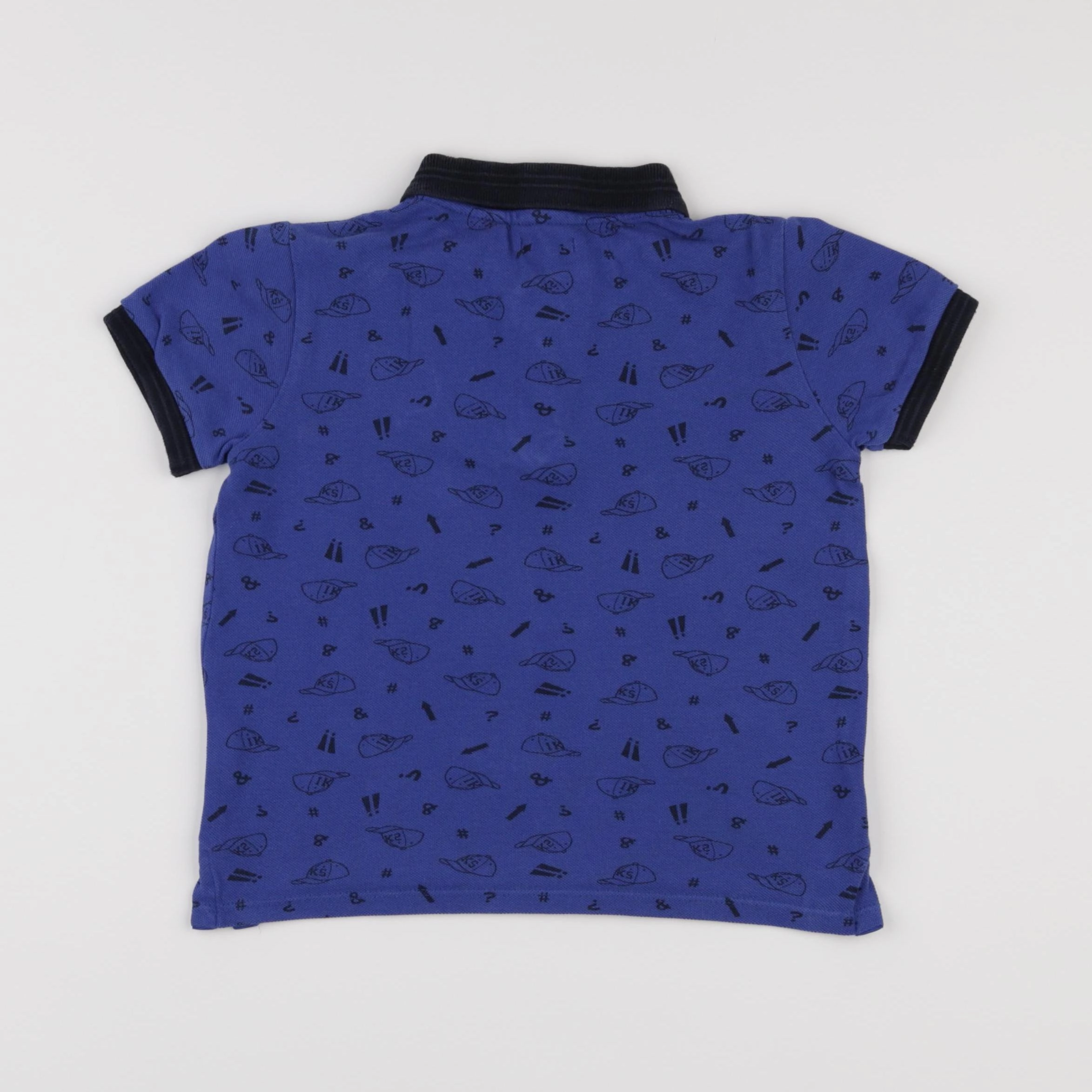 IKKS - polo bleu - 5 ans
