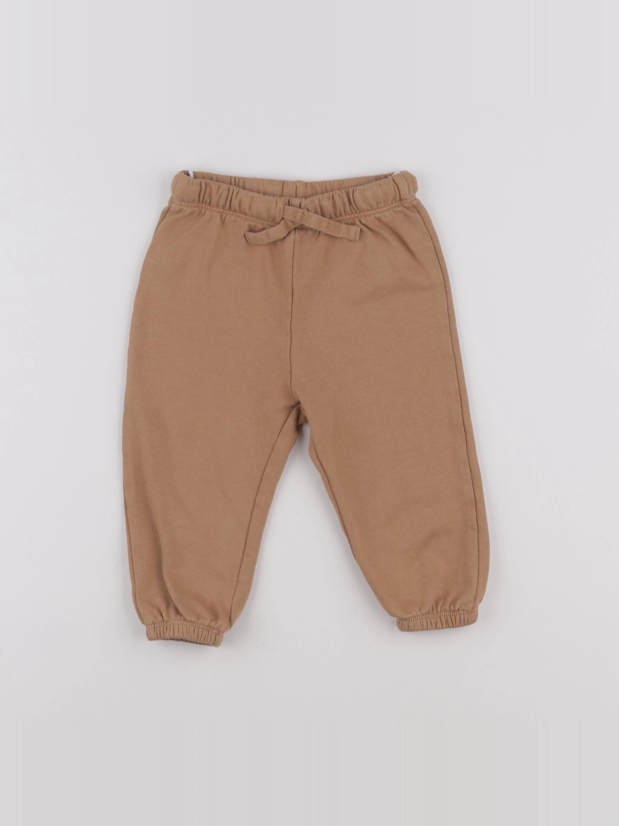 H&M - jogging marron - 6/9 mois