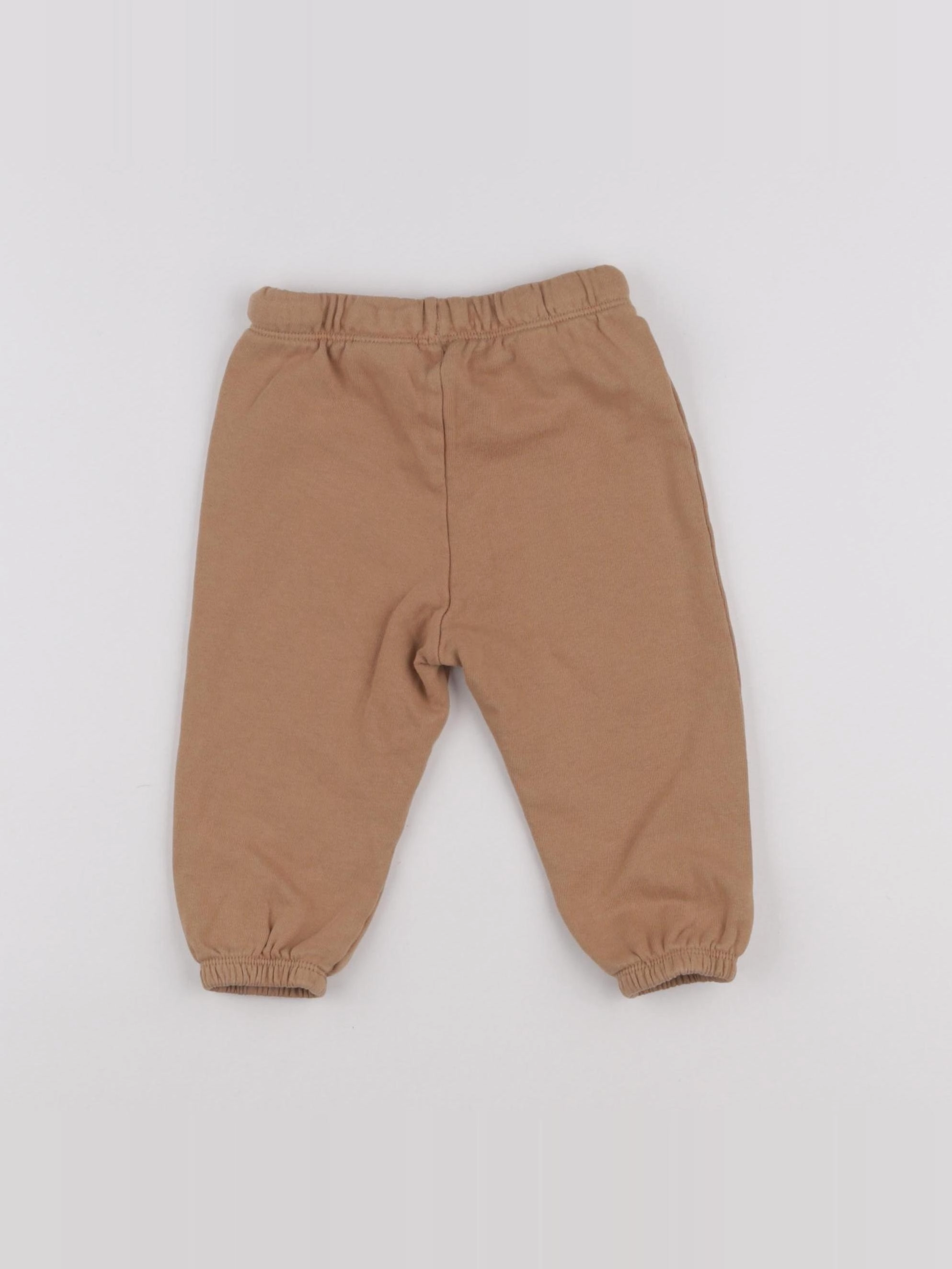 H&M - jogging marron - 6/9 mois