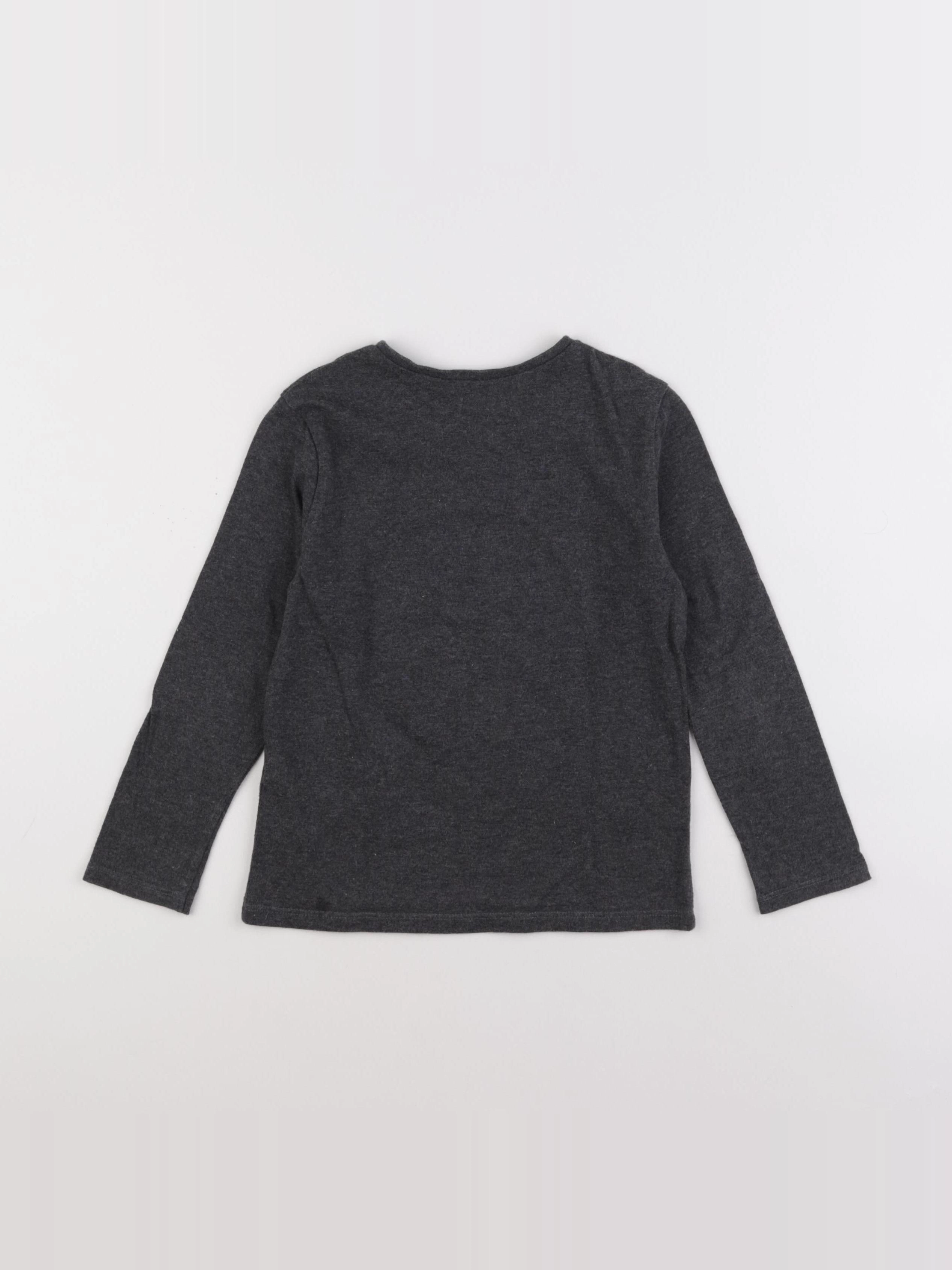 IKKS - tee-shirt gris - 5 ans
