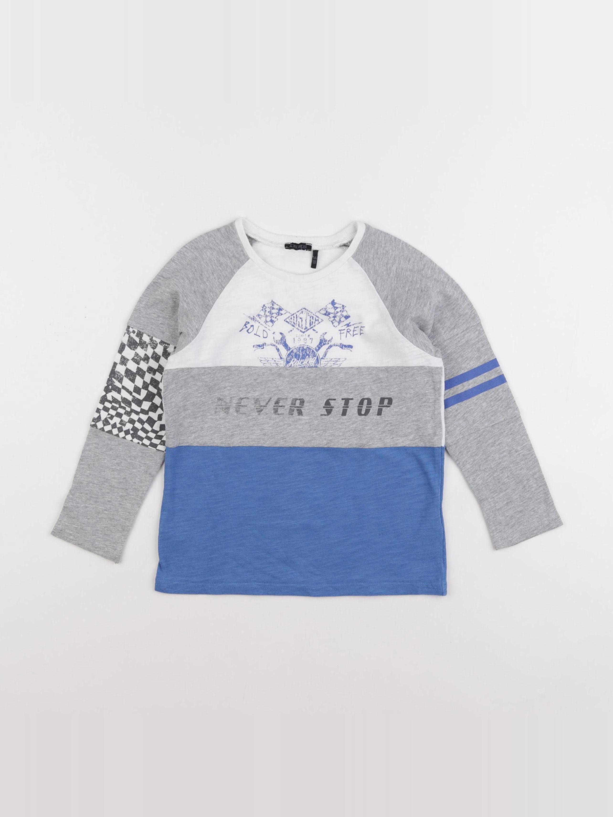 IKKS - tee-shirt blanc - 5 ans
