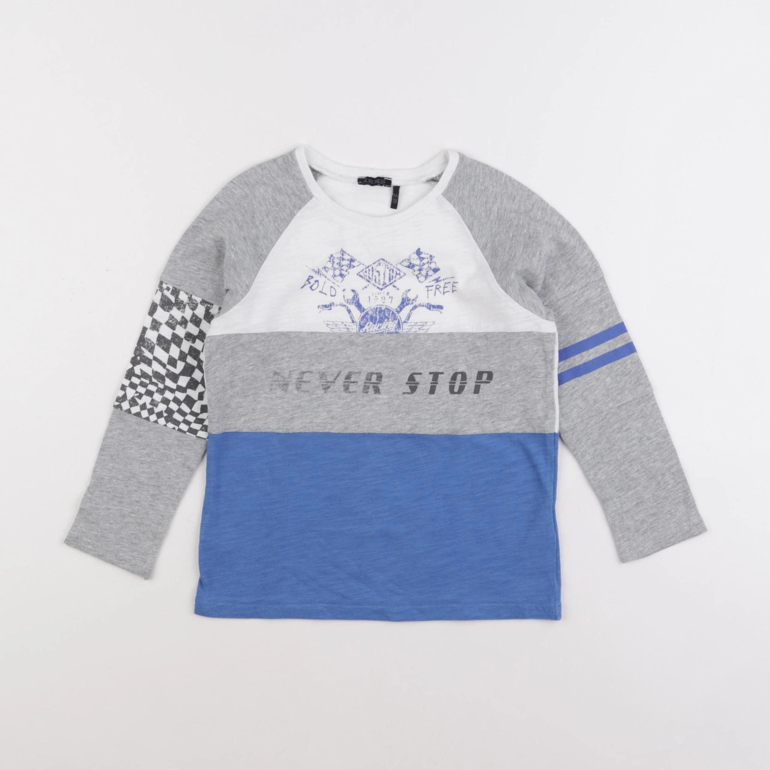 IKKS - tee-shirt blanc - 5 ans