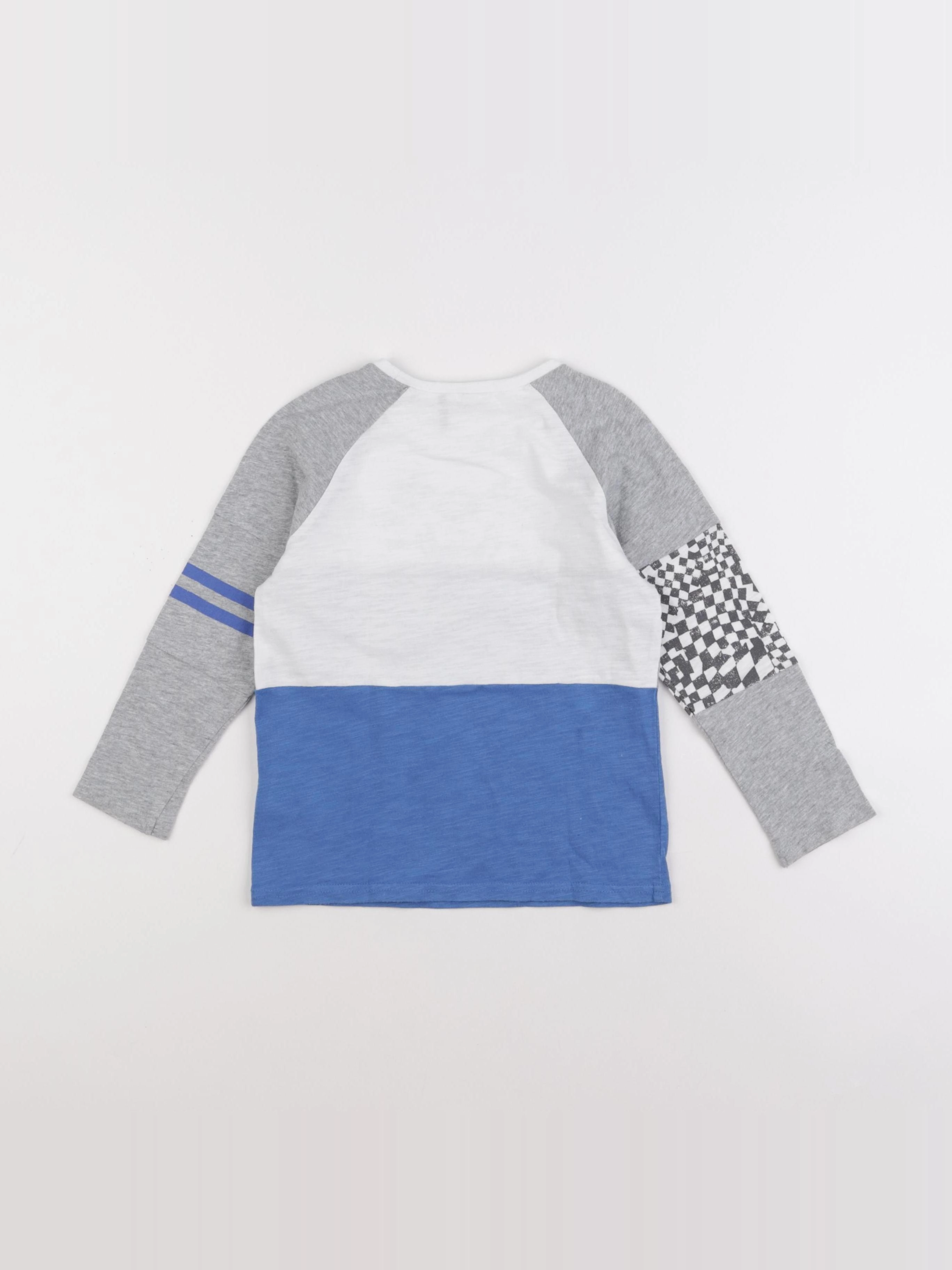 IKKS - tee-shirt blanc - 5 ans