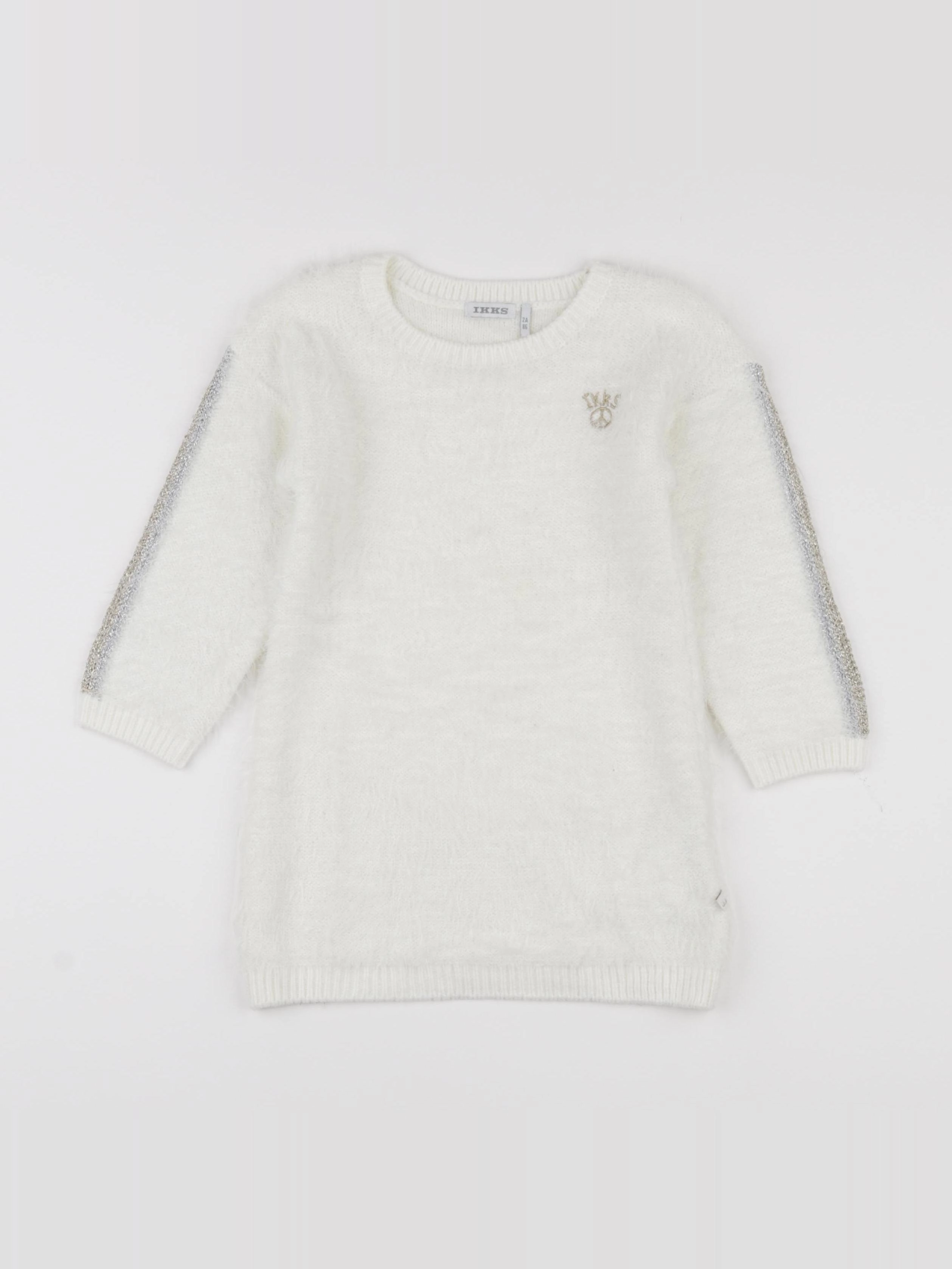 IKKS - robe blanc - 2 ans