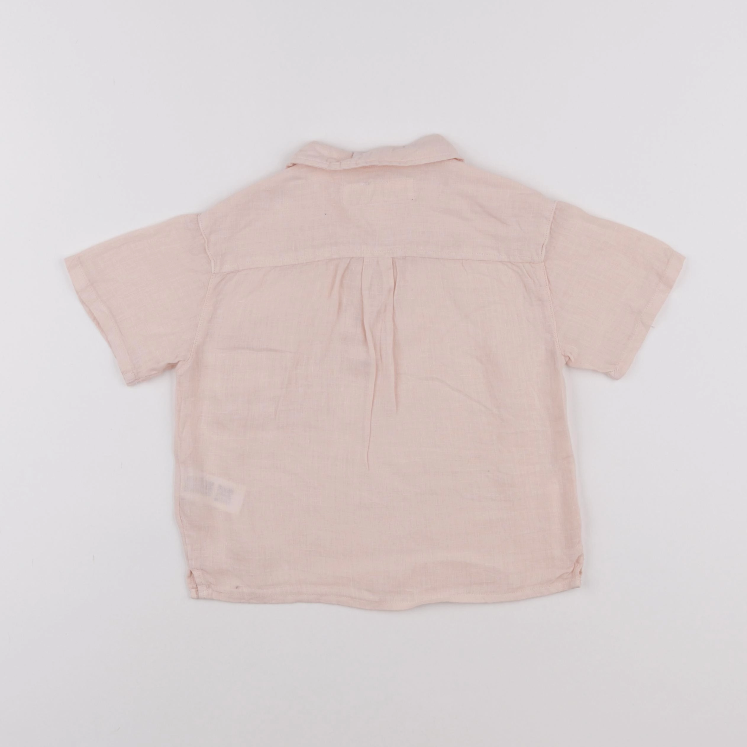 Zara - chemise rose - 18 mois