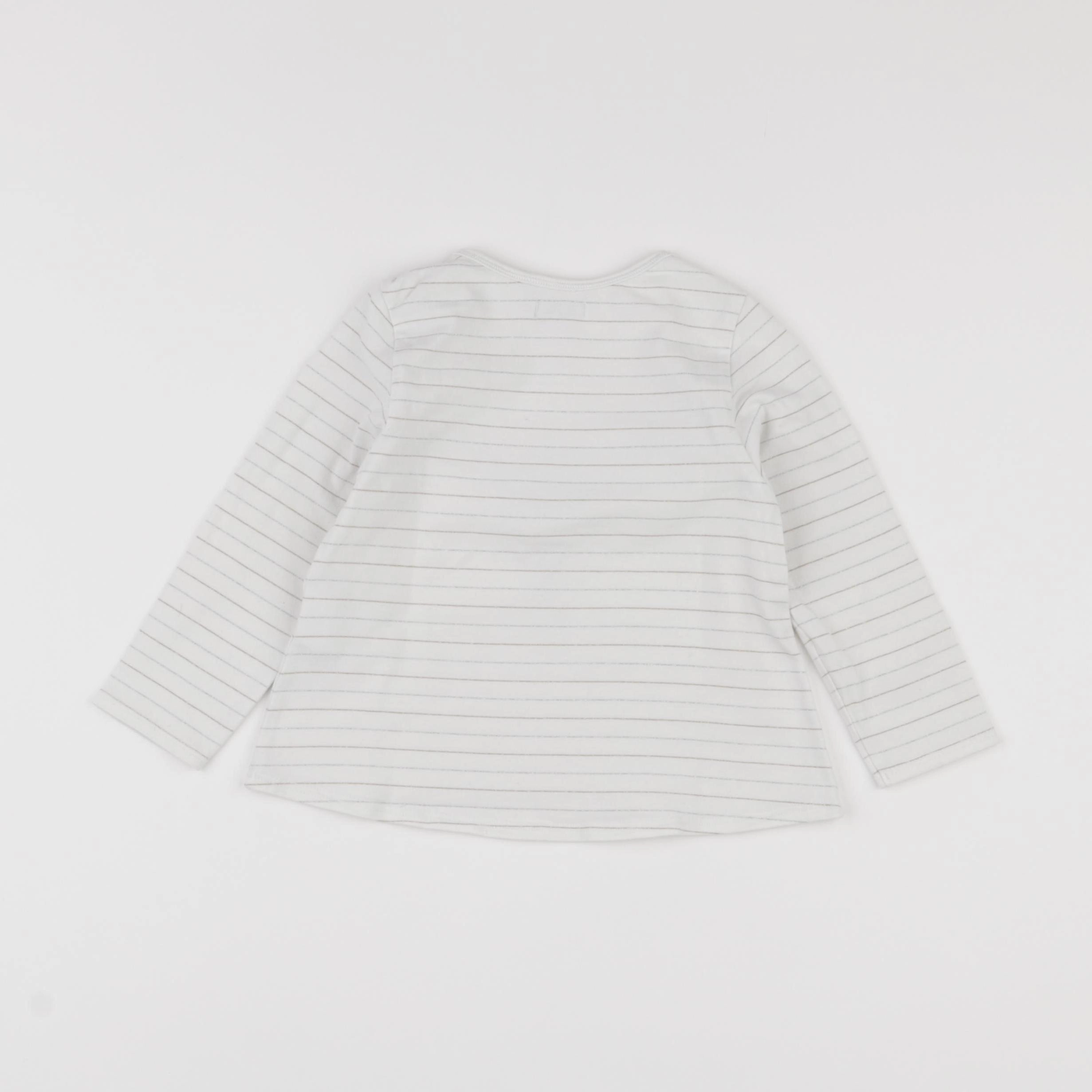 IKKS - tee-shirt beige - 2 ans
