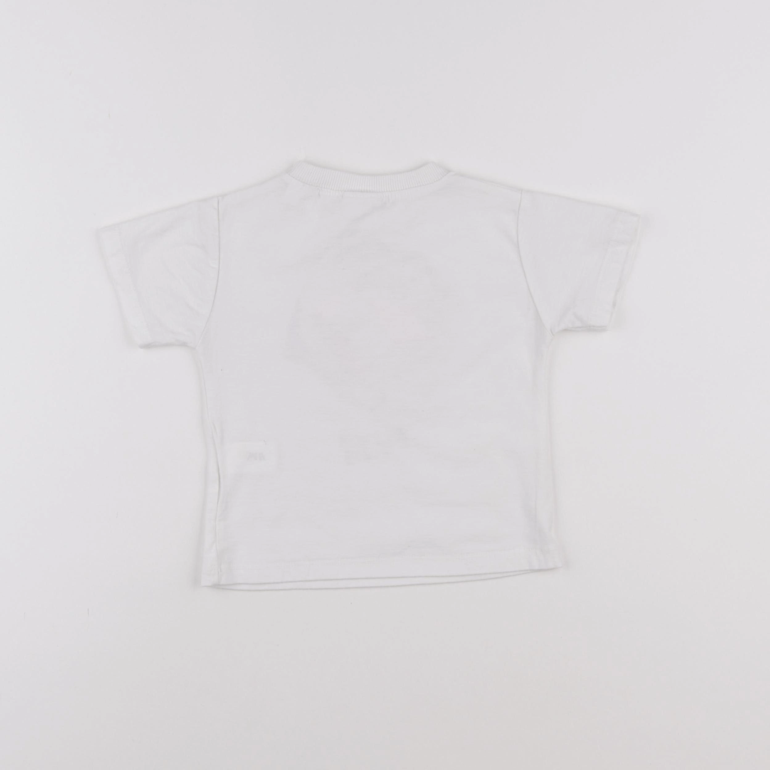 Zara - tee-shirt blanc - 18 mois