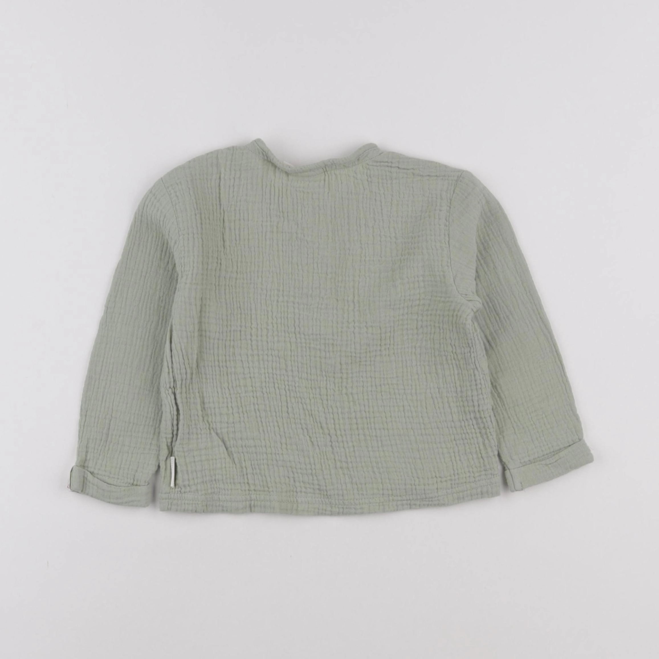 Little Dutch - chemise vert - 2 ans