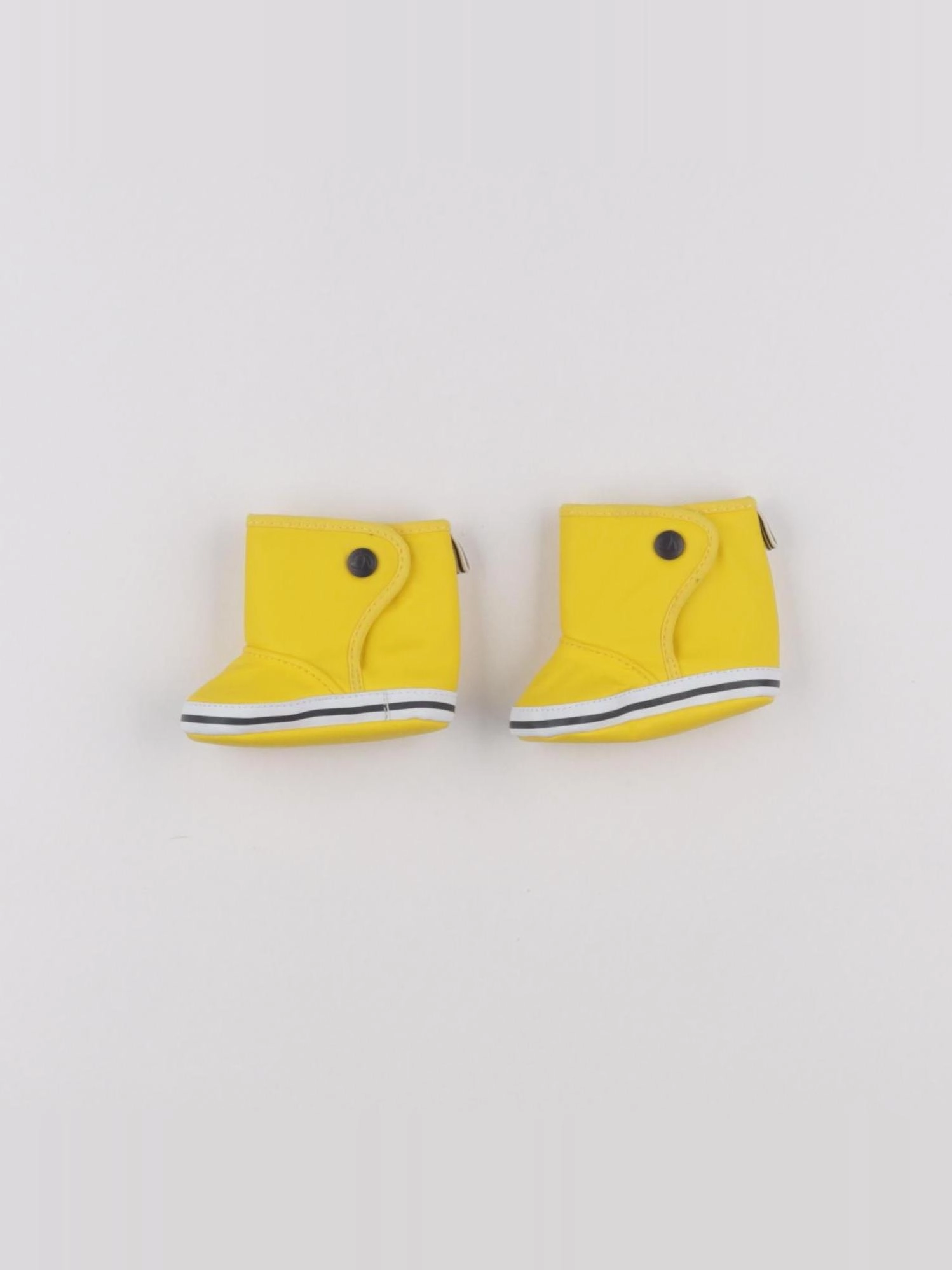 Petit Bateau - chaussons jaune - pointure 16/17