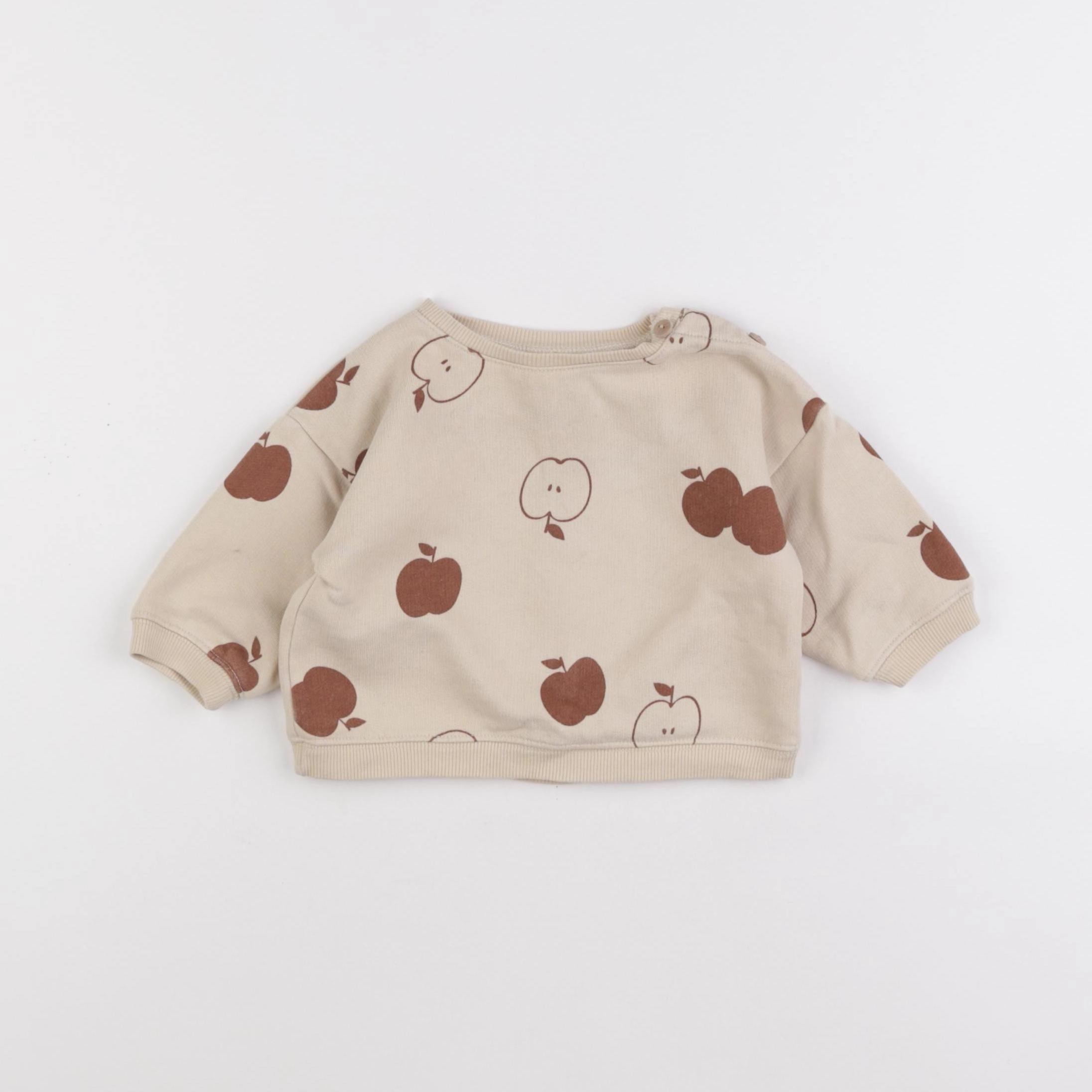 My little cozmo - sweat beige - 3/6 mois