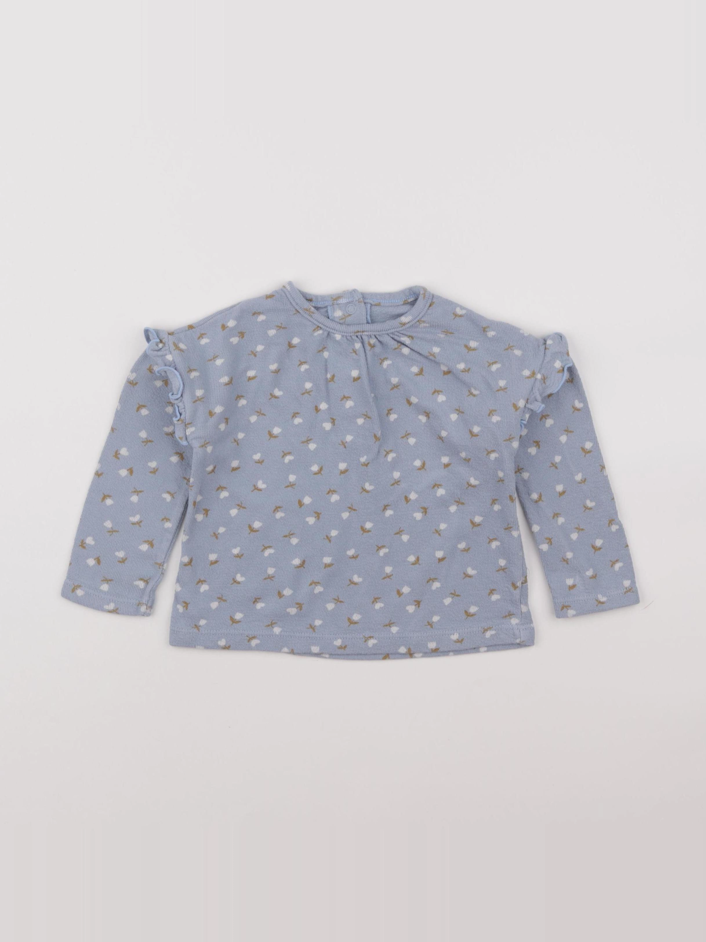 La Redoute - tee-shirt bleu - 18 mois