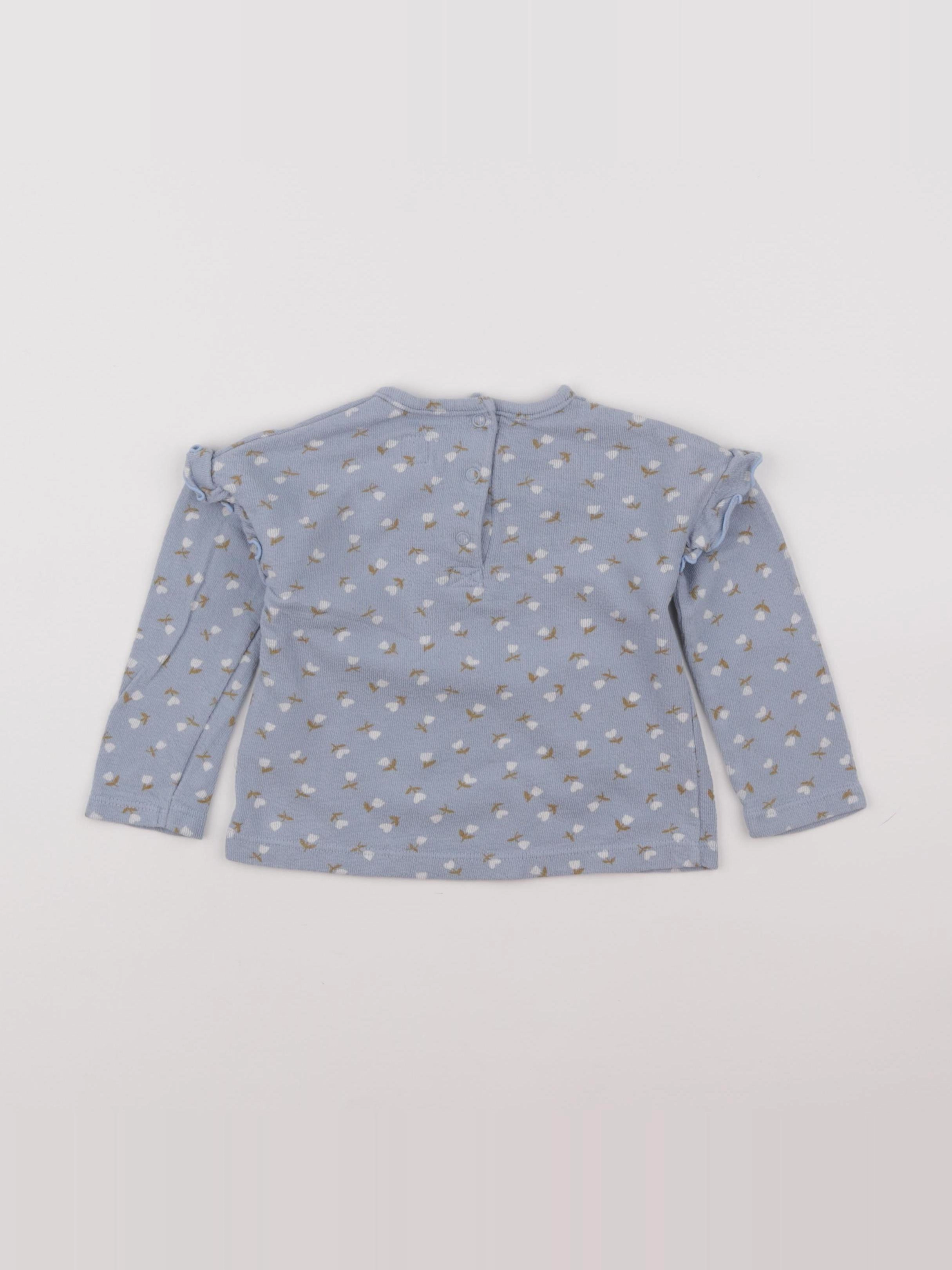 La Redoute - tee-shirt bleu - 18 mois
