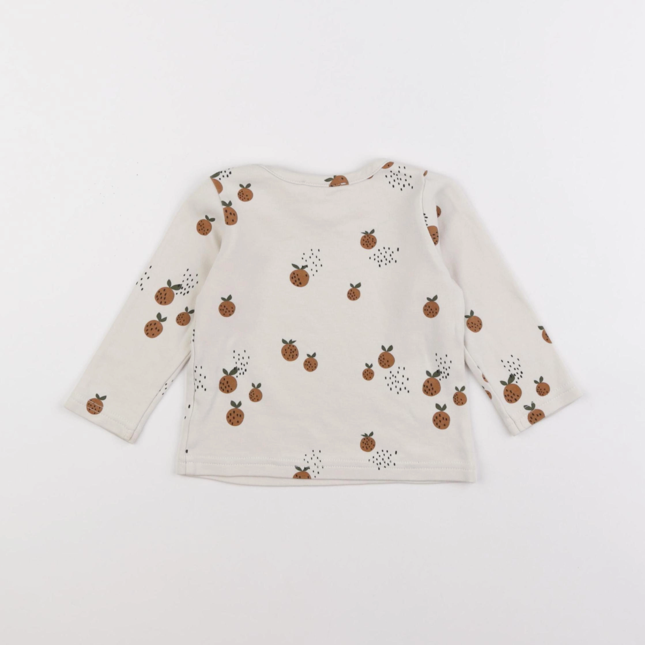 Hejlenki - tee-shirt beige - 6/12 mois