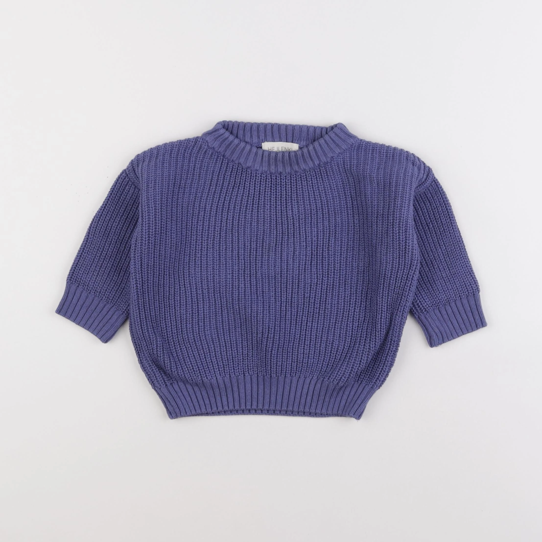 Hejlenki - pull bleu - 0/9 mois