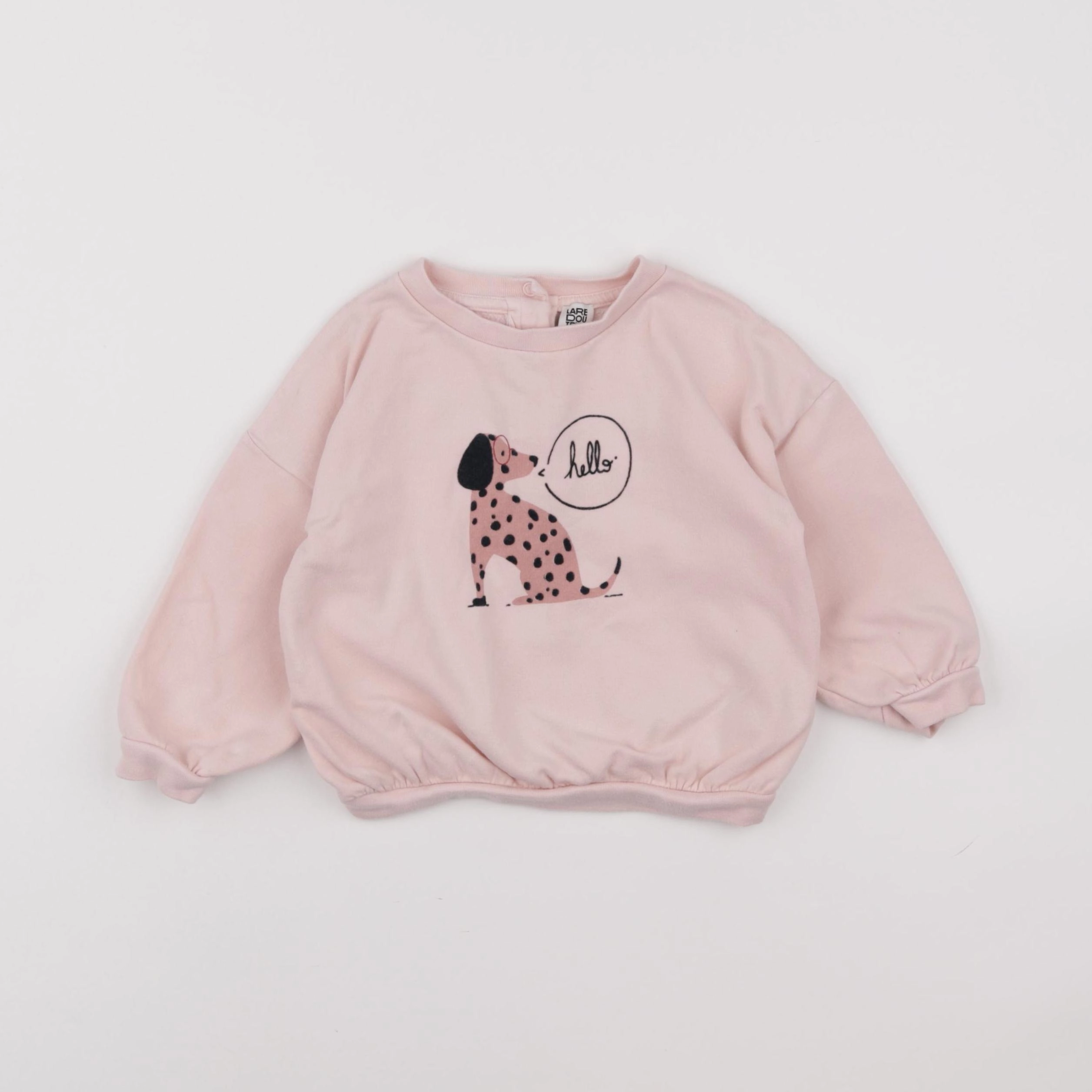 La Redoute - sweat rose - 18 mois