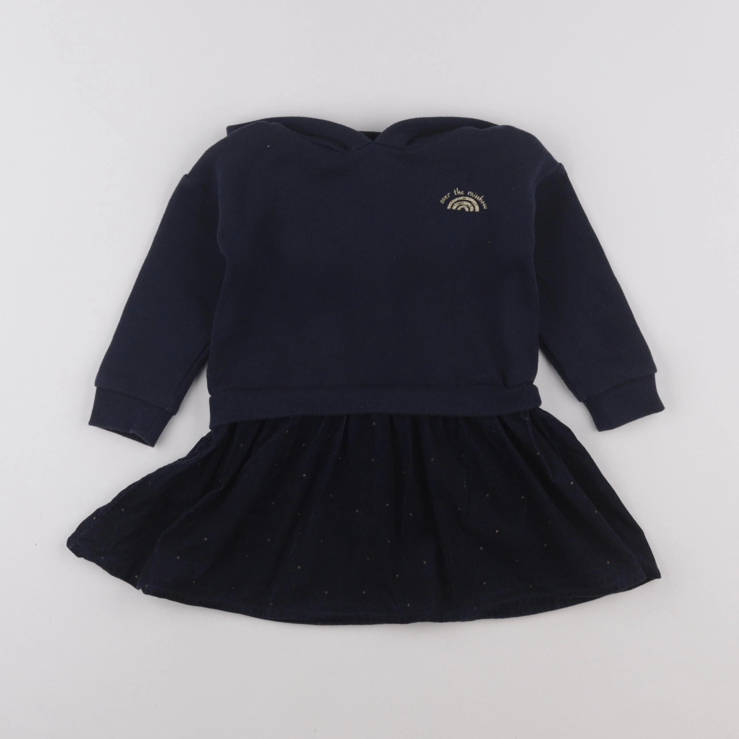 Vertbaudet - robe bleu - 3 ans