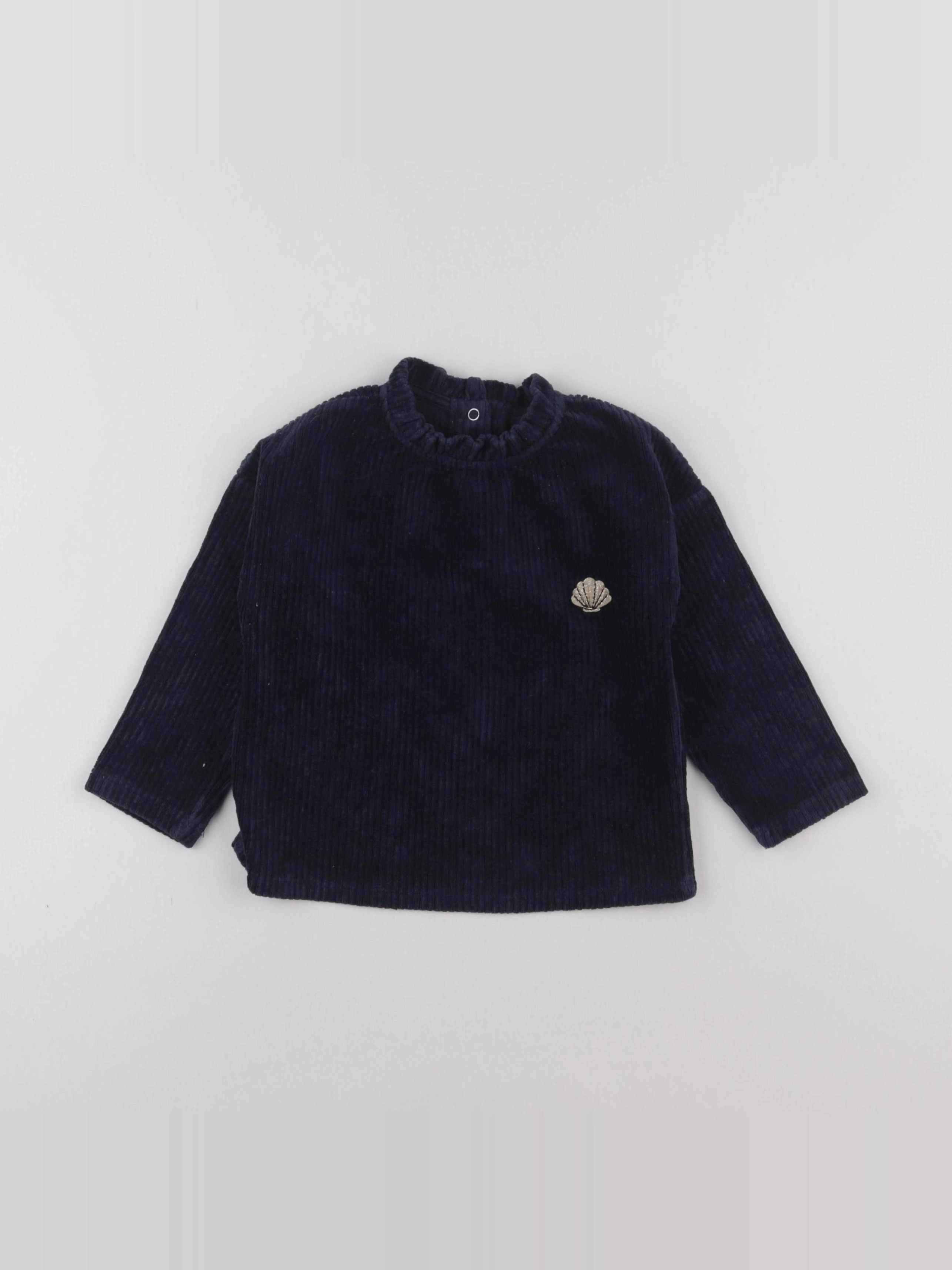Vertbaudet - sweat bleu - 3 ans