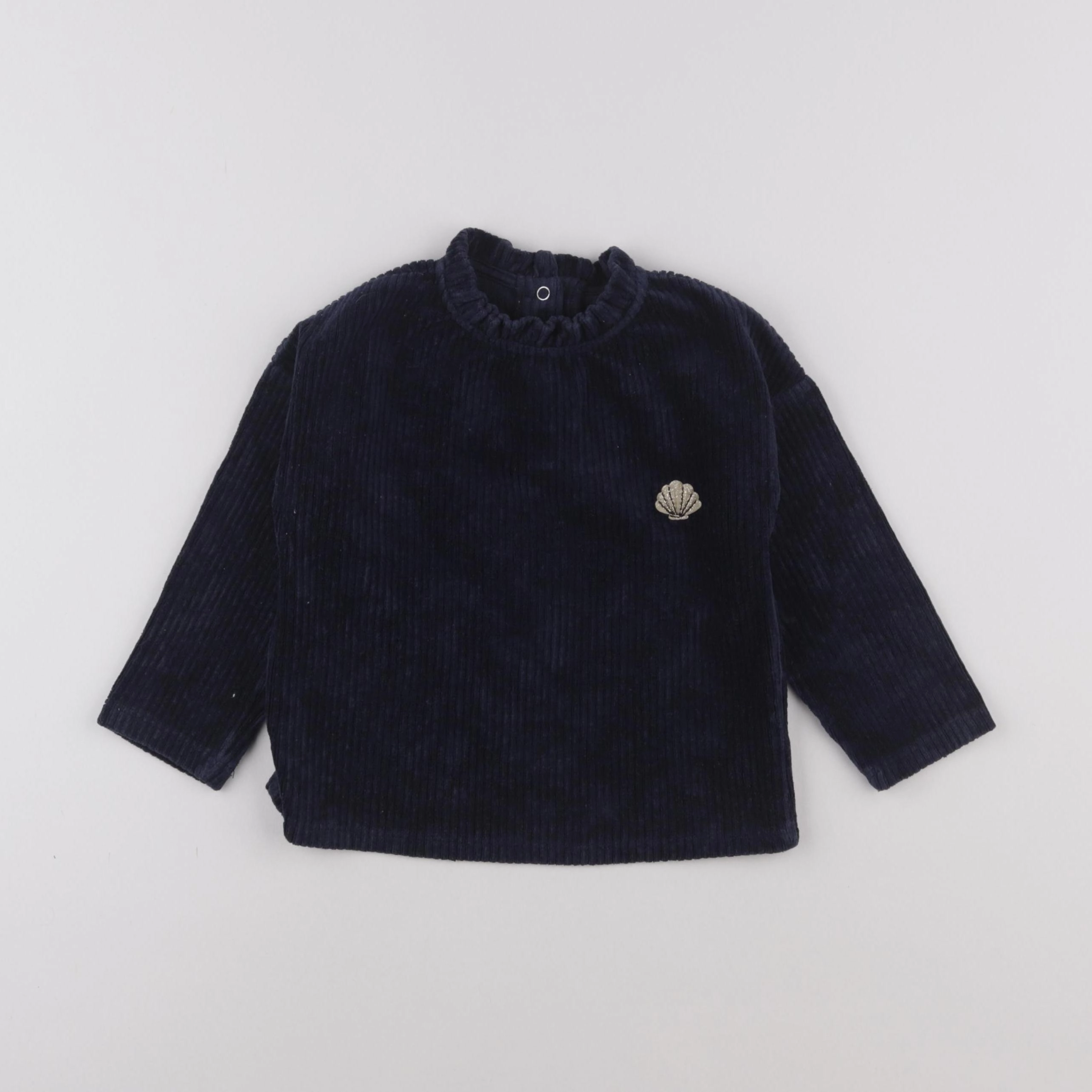Vertbaudet - sweat bleu - 3 ans