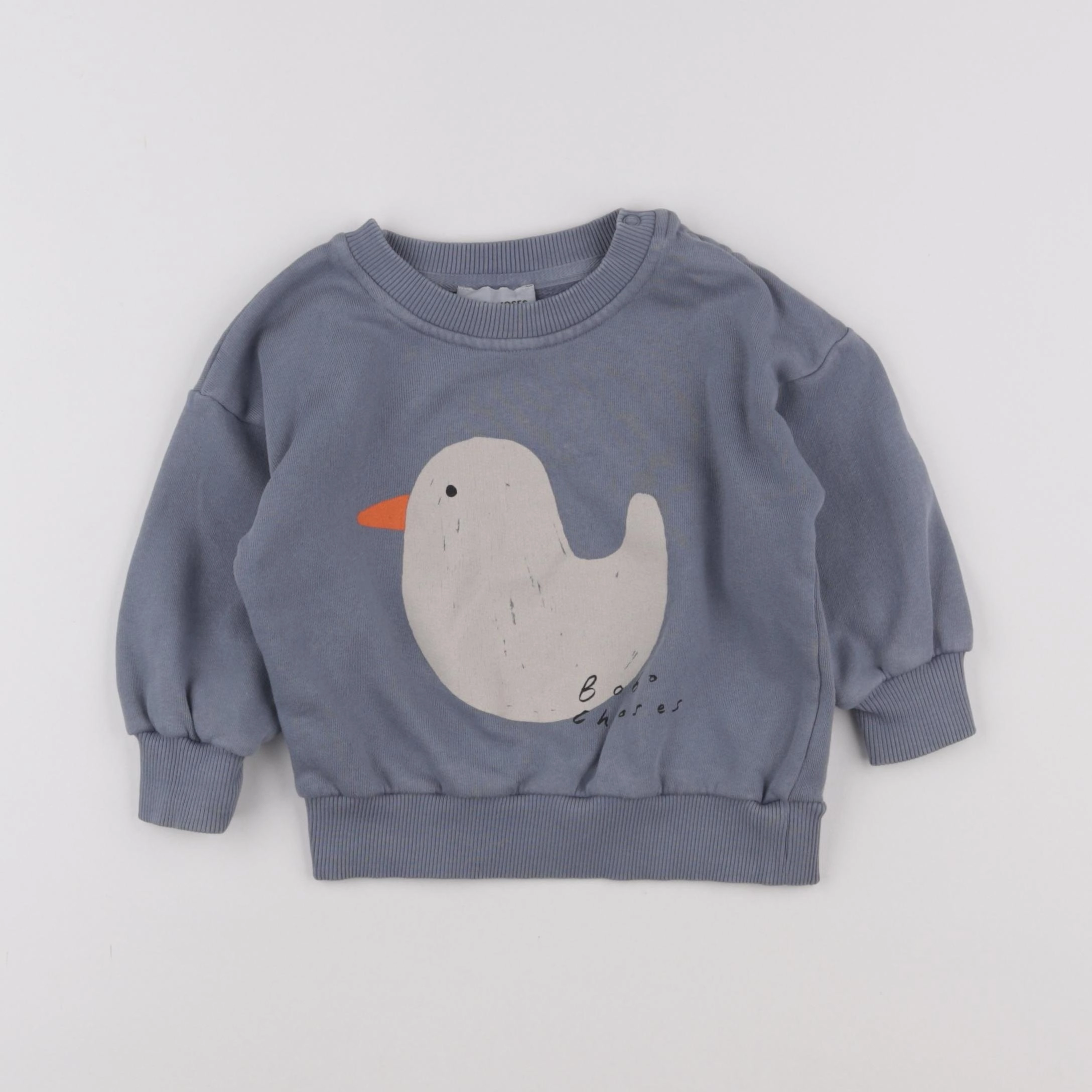 Bobo Choses - sweat bleu - 12 mois