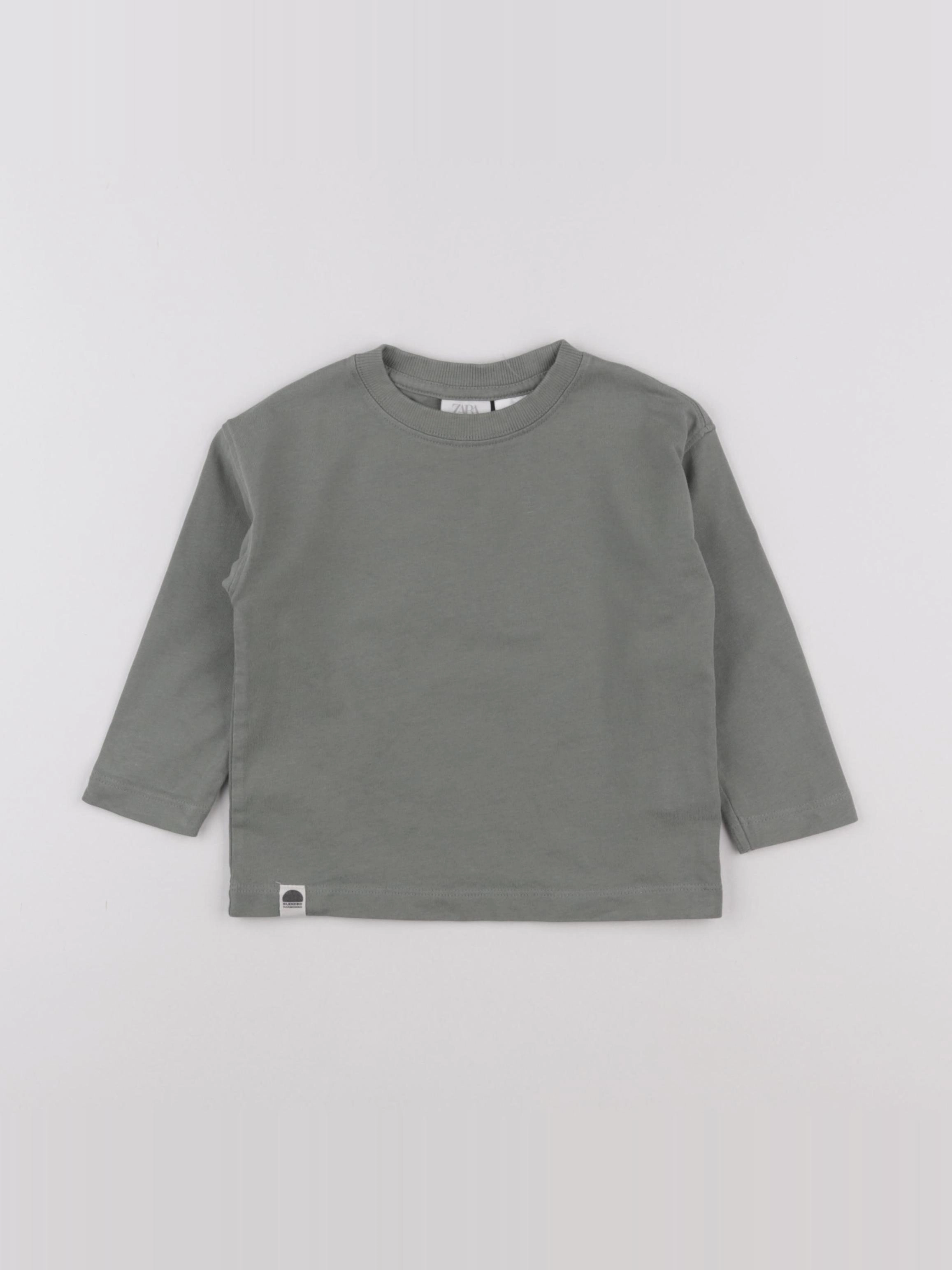 Zara - tee-shirt gris - 18 mois