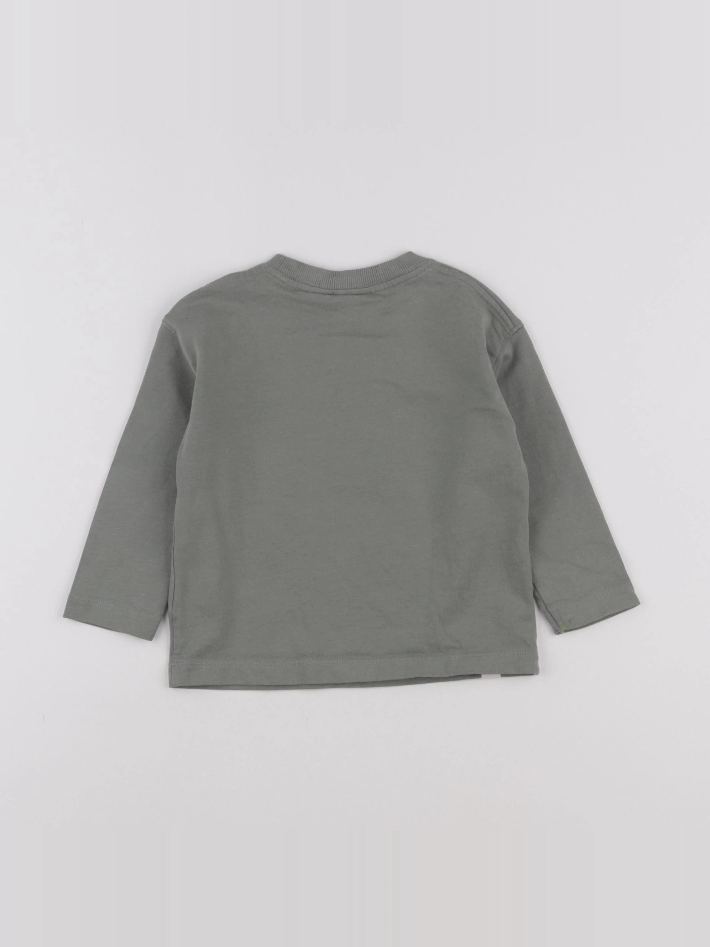 Zara - tee-shirt gris - 18 mois