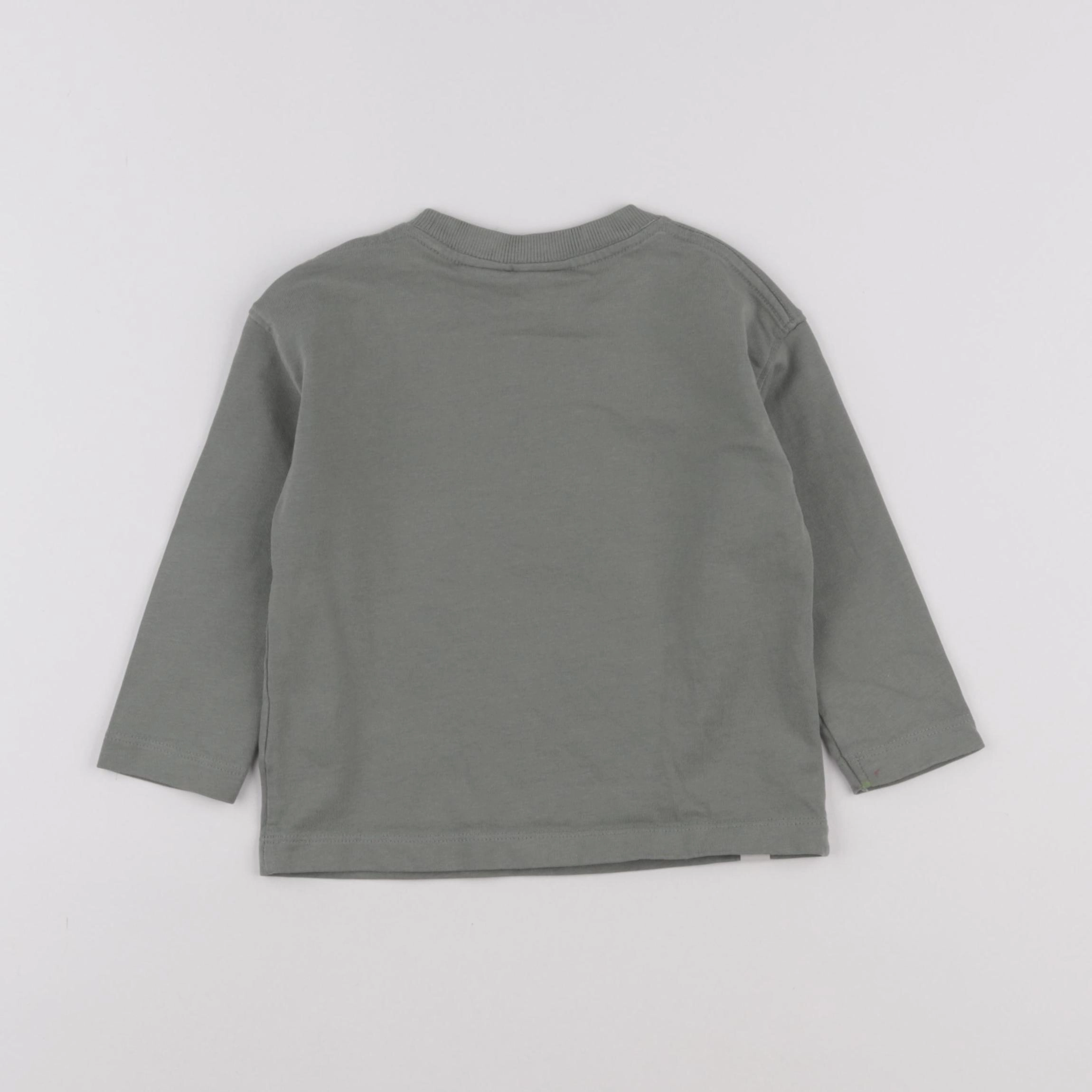 Zara - tee-shirt gris - 18 mois