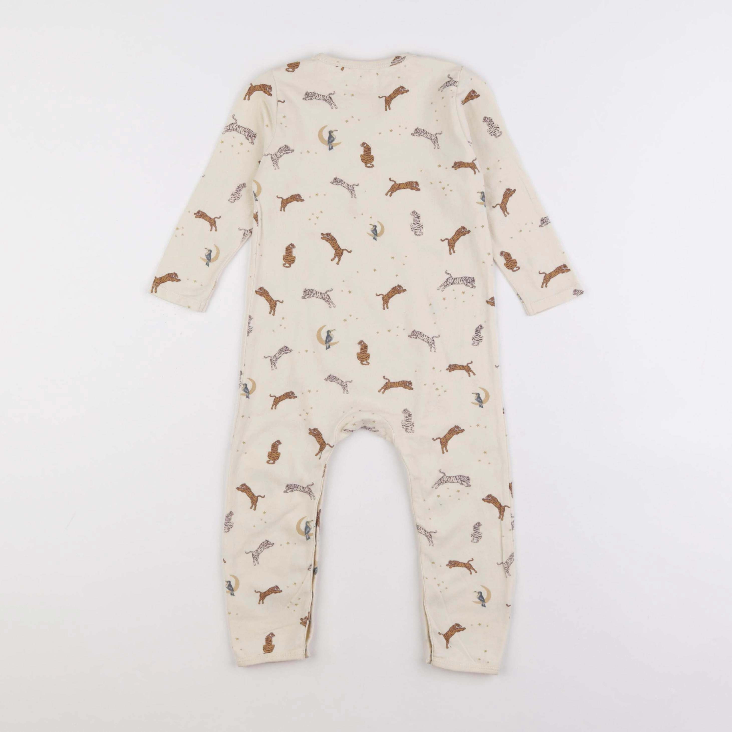Konges slojd - pyjama coton beige - 12 mois