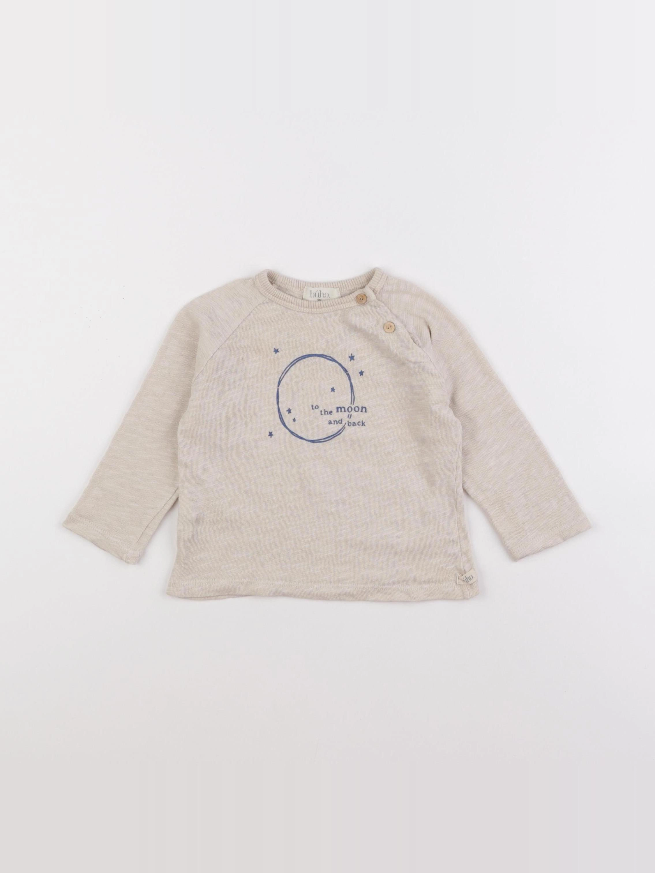 Buho - tee-shirt beige - 9 mois