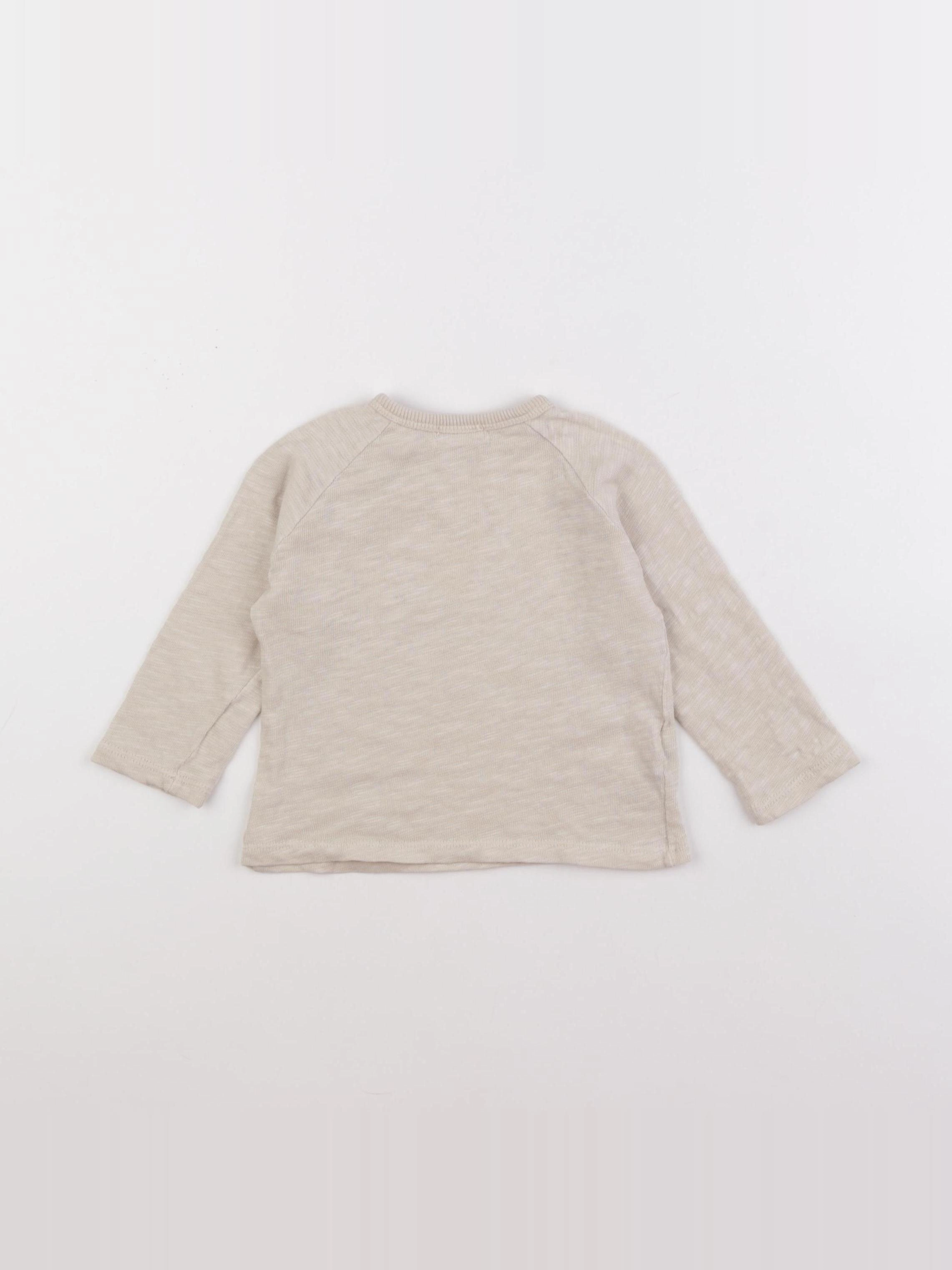 Buho - tee-shirt beige - 9 mois