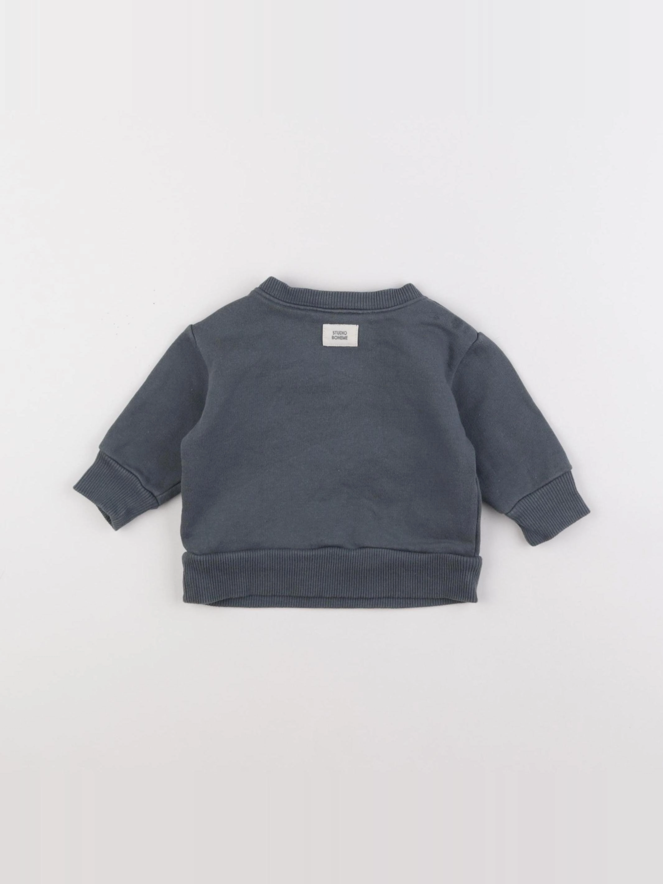 Studio Boheme - sweat bleu - 6 mois