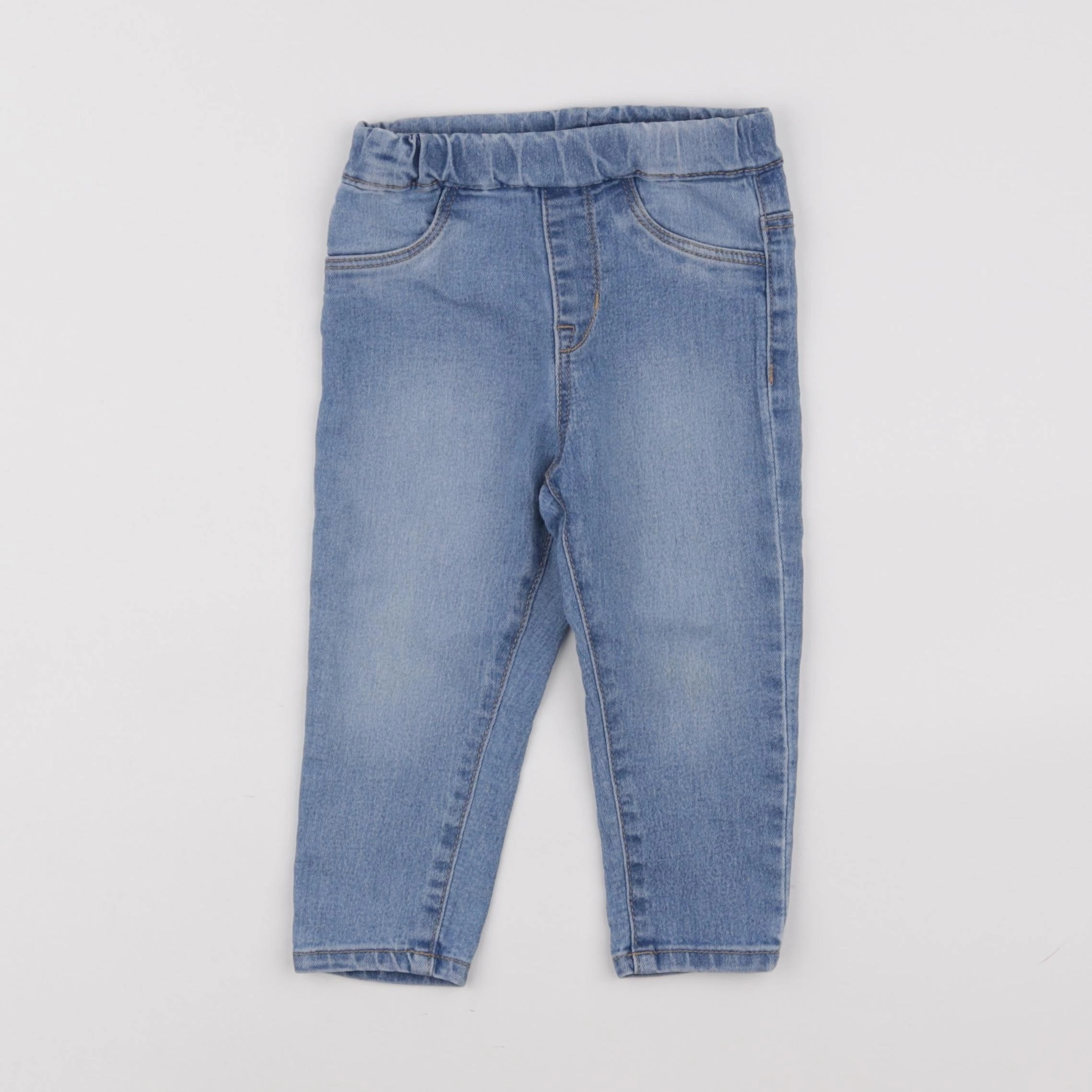 H&M - jegging bleu - 18 mois