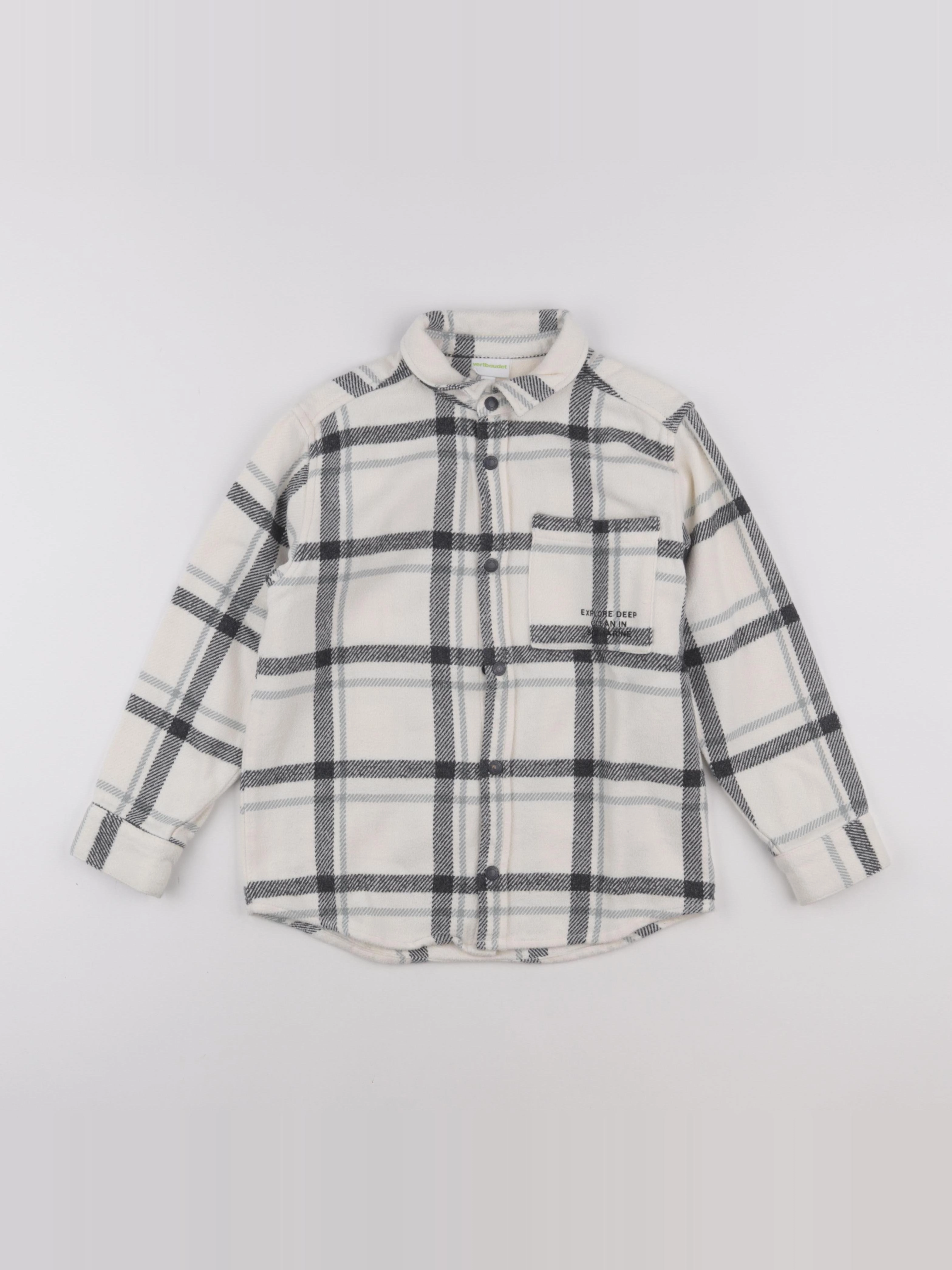 Vertbaudet - chemise blanc - 8 ans