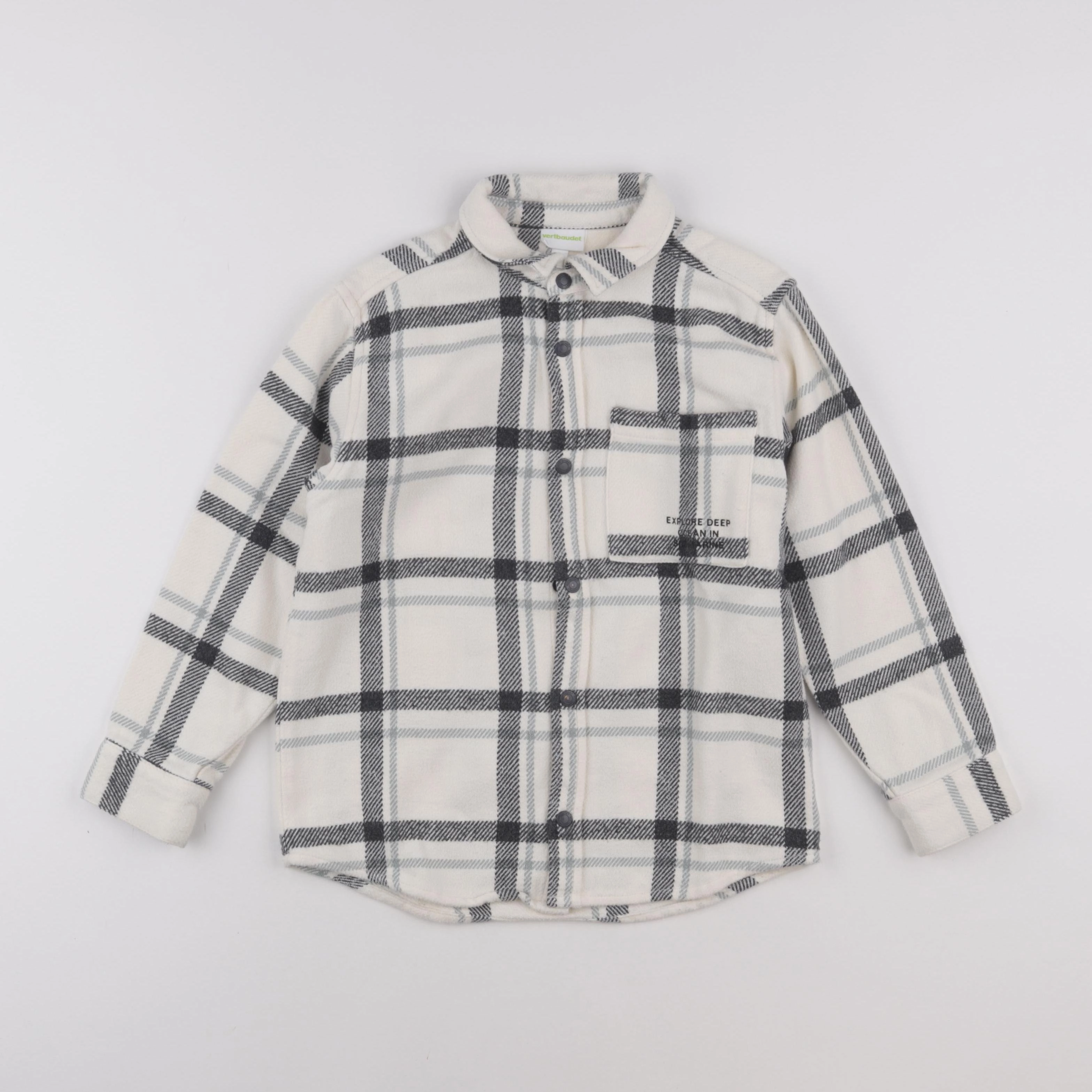Vertbaudet - chemise blanc - 8 ans