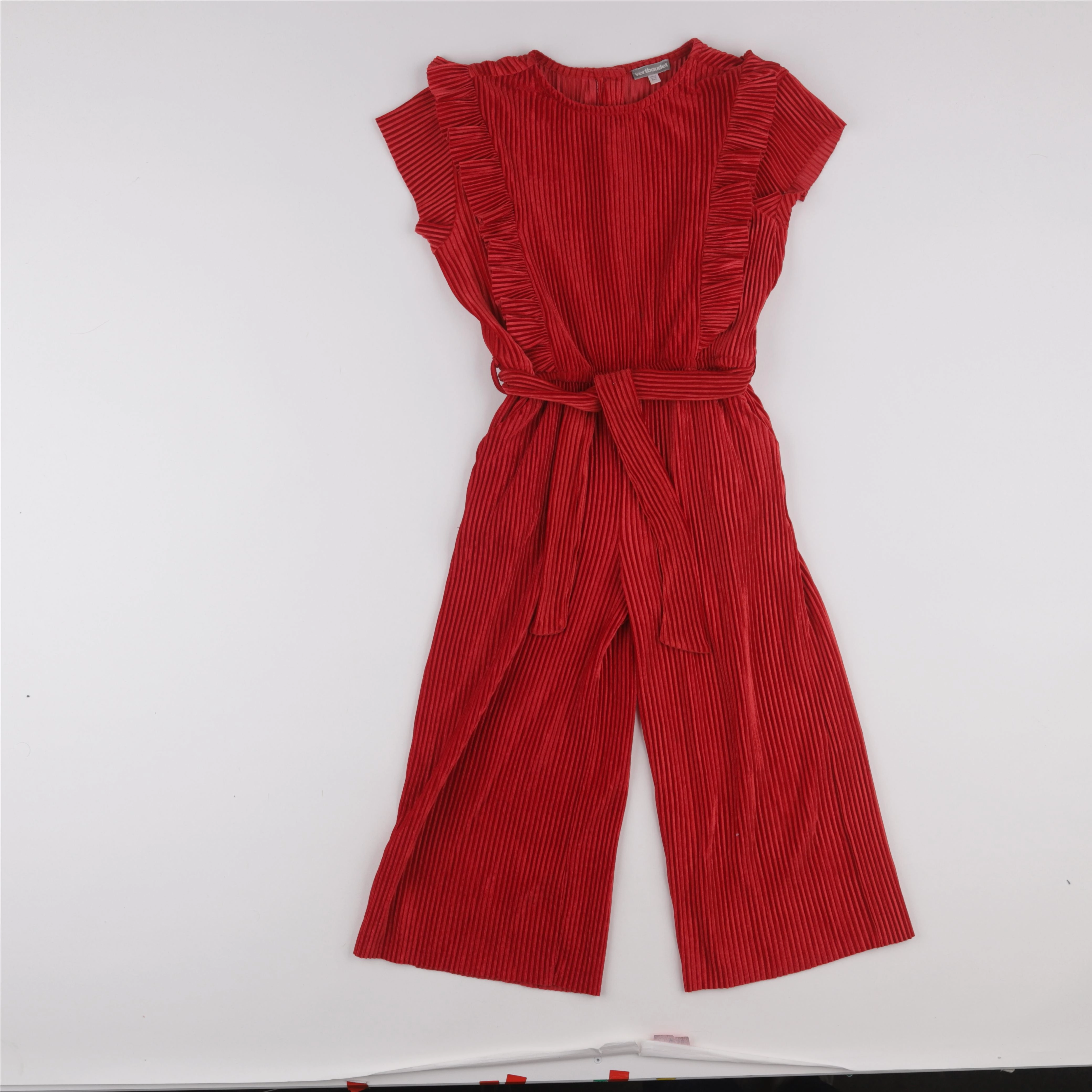 Vertbaudet - combinaison rouge - 6 ans