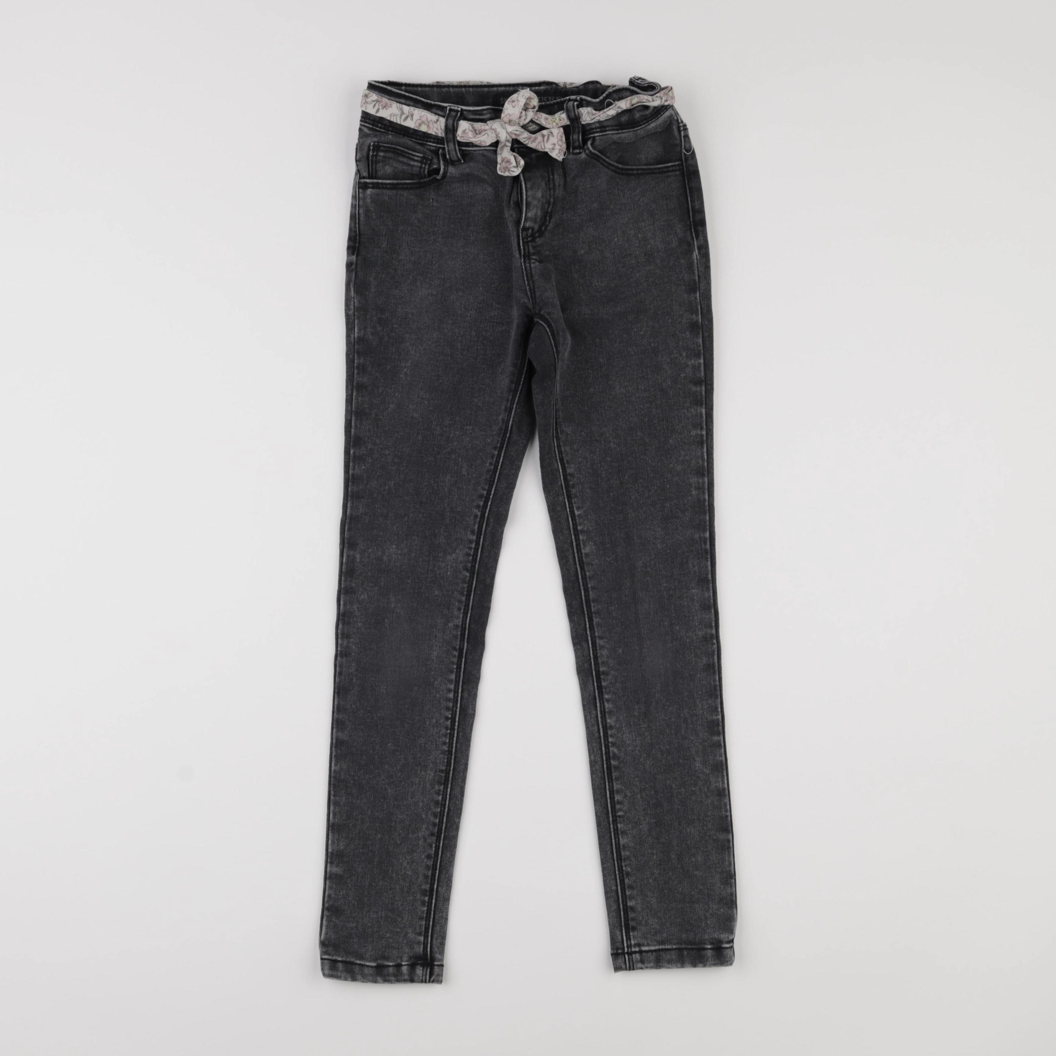 IKKS - jean gris - 8 ans