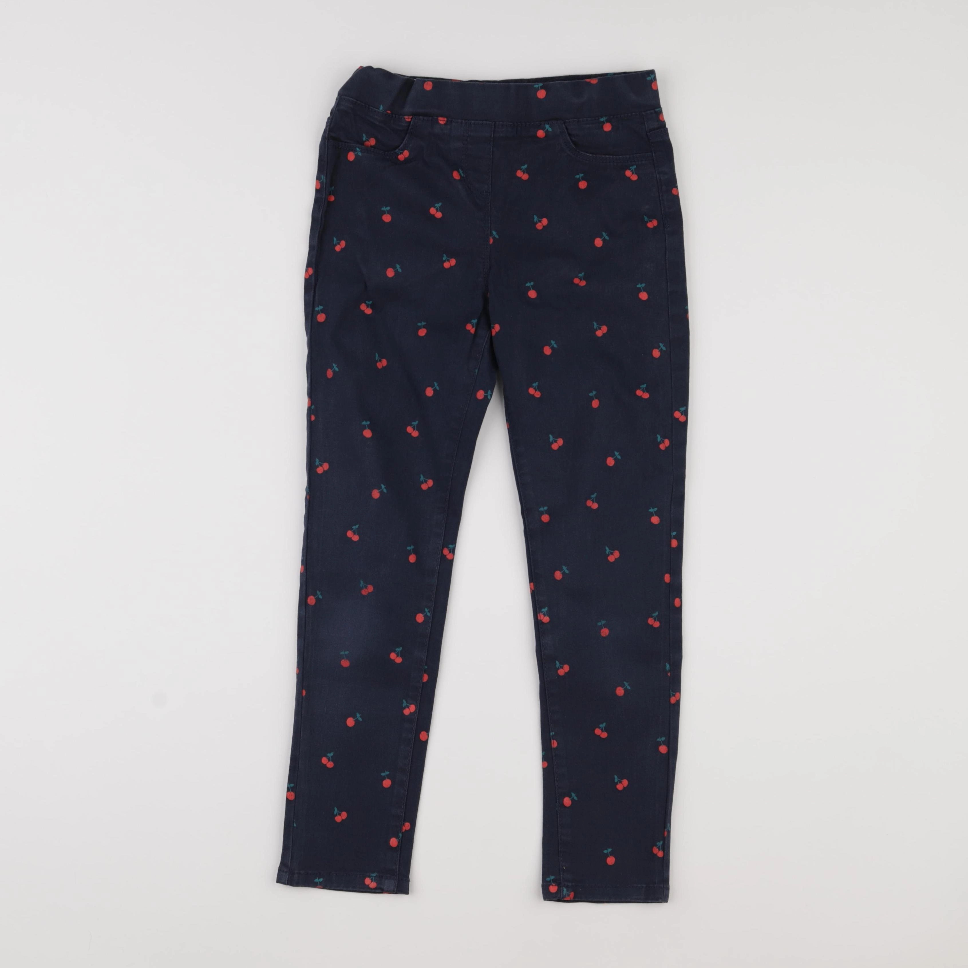 Vertbaudet - jegging bleu - 8 ans
