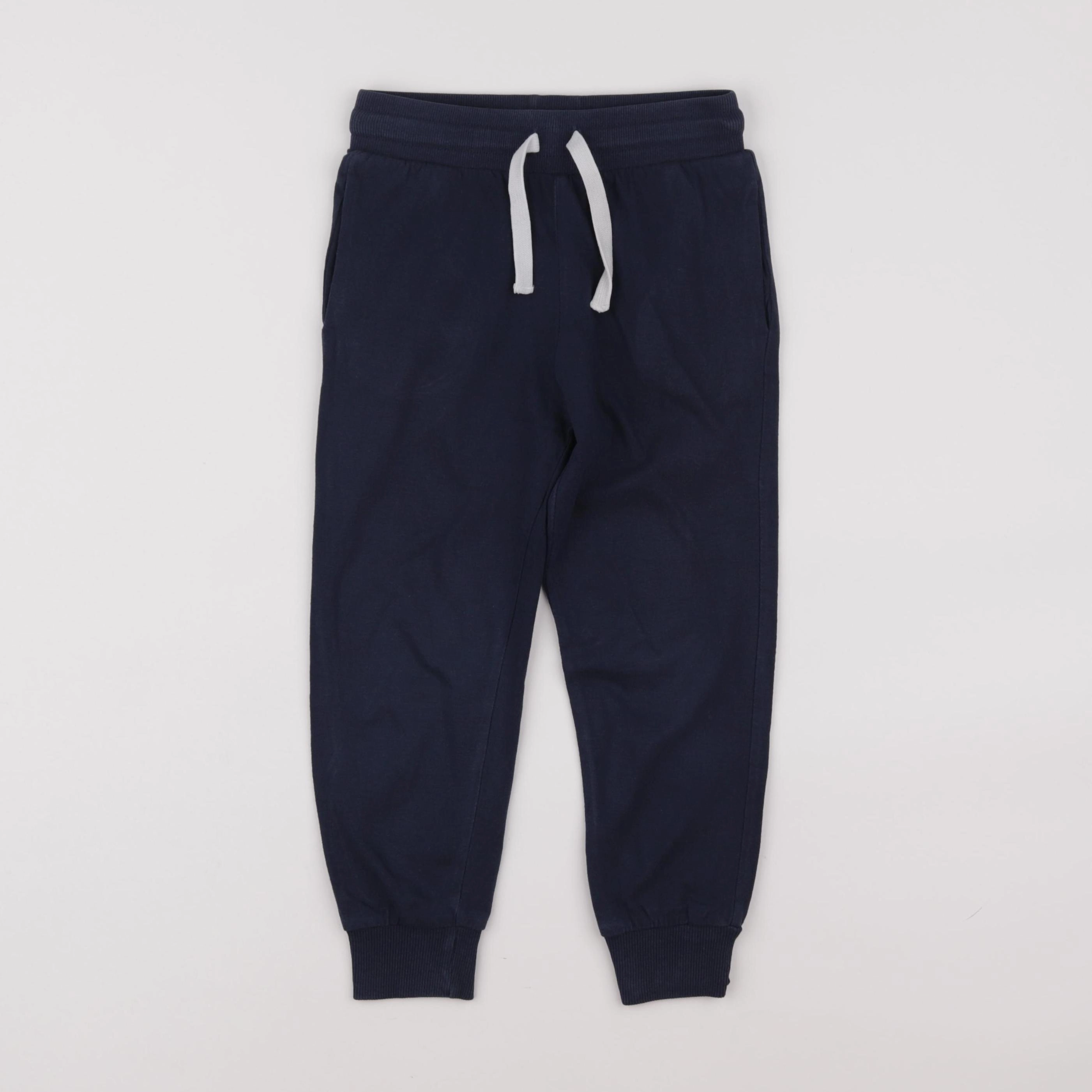 H&M - jogging bleu - 4/5 ans