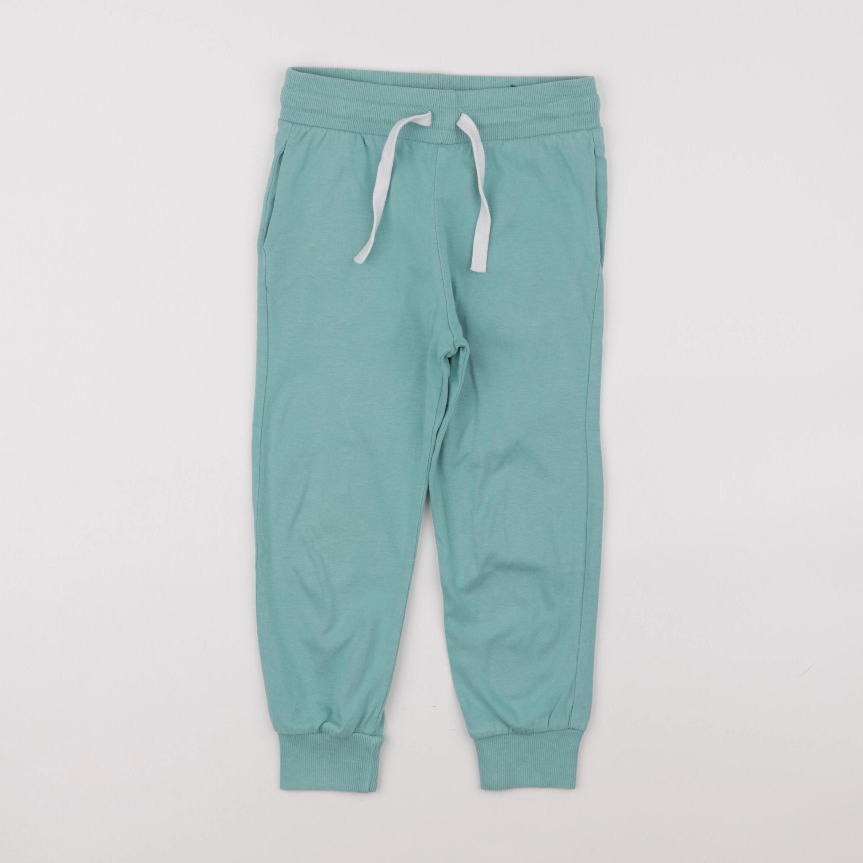 H&M - jogging bleu - 4/5 ans