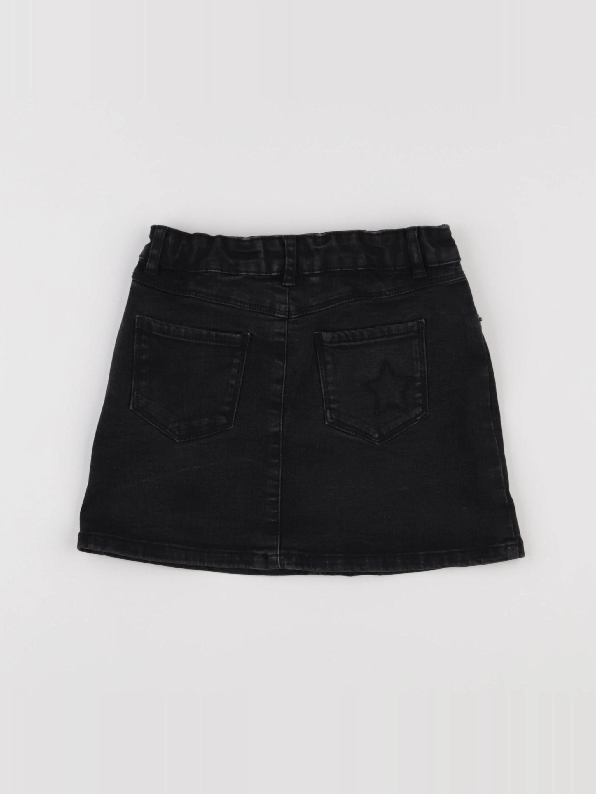 Vertbaudet - jupe noir - 7 ans