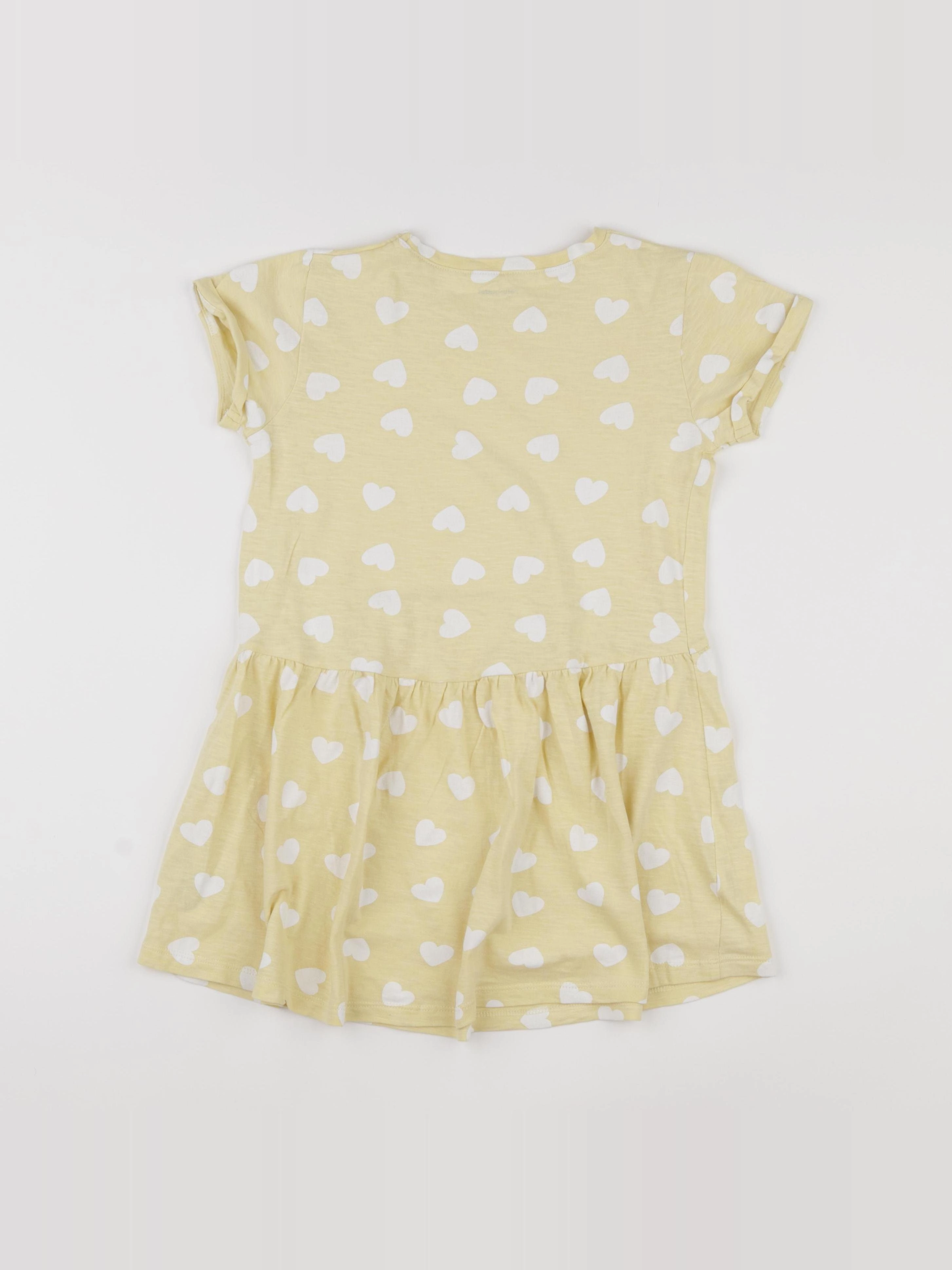 Vertbaudet - robe jaune - 8 ans