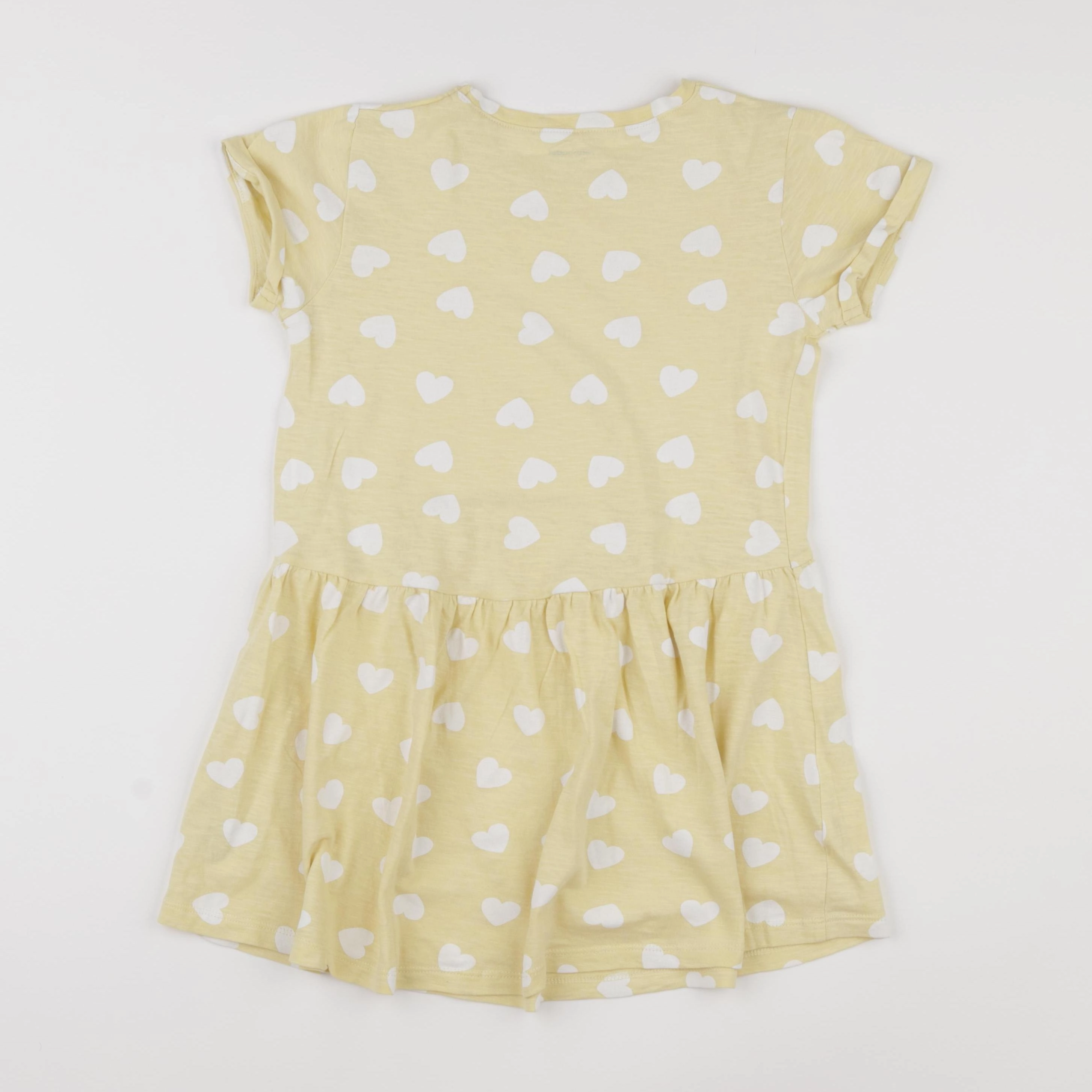 Vertbaudet - robe jaune - 8 ans