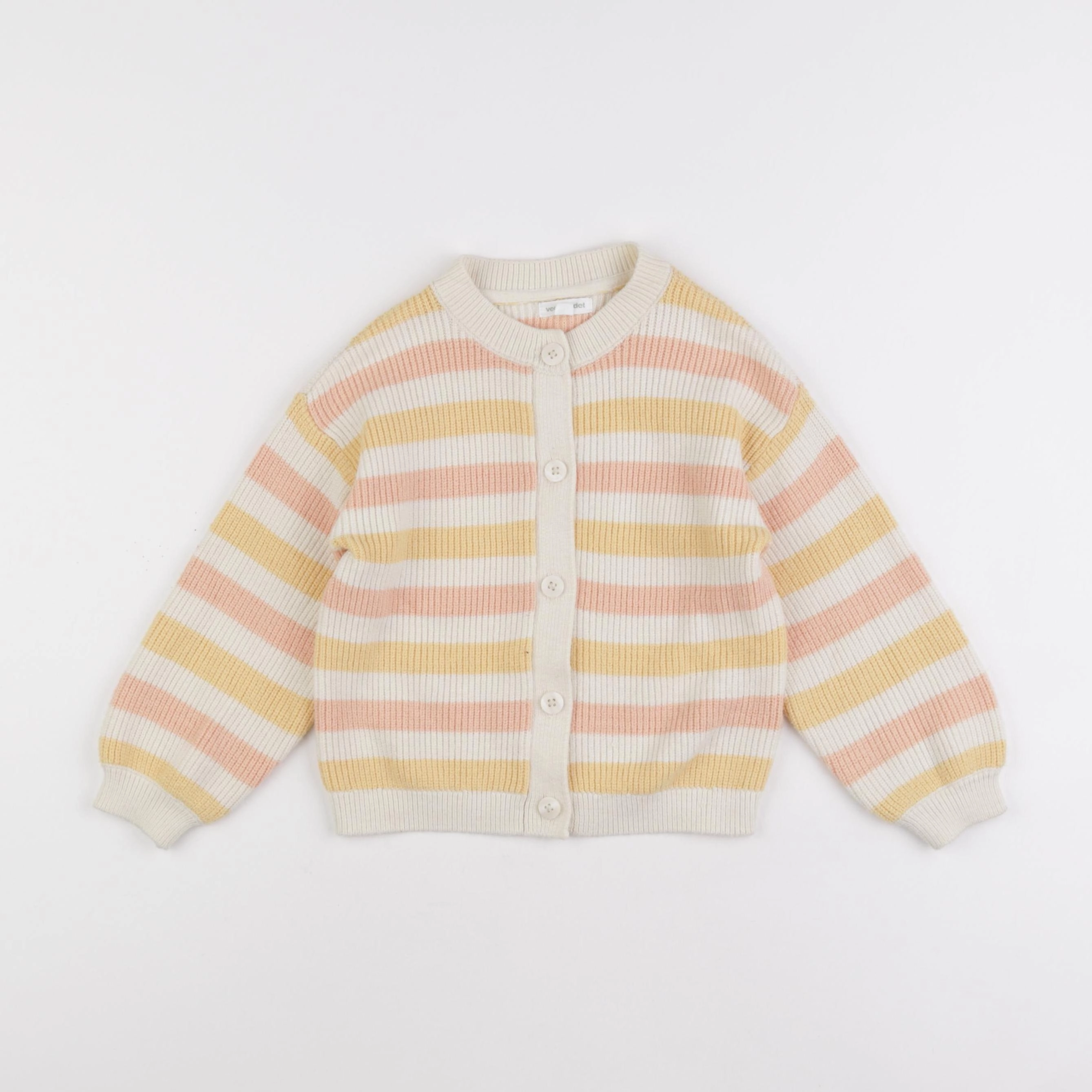 Vertbaudet - gilet multicolore - 5 ans
