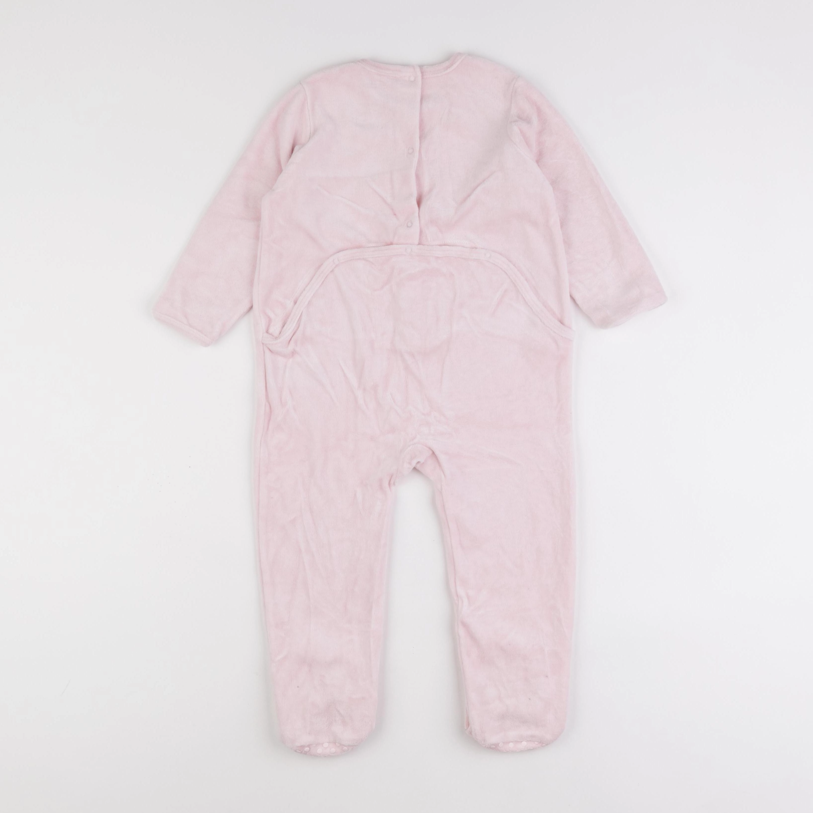Vertbaudet - pyjama velours rose - 3 ans