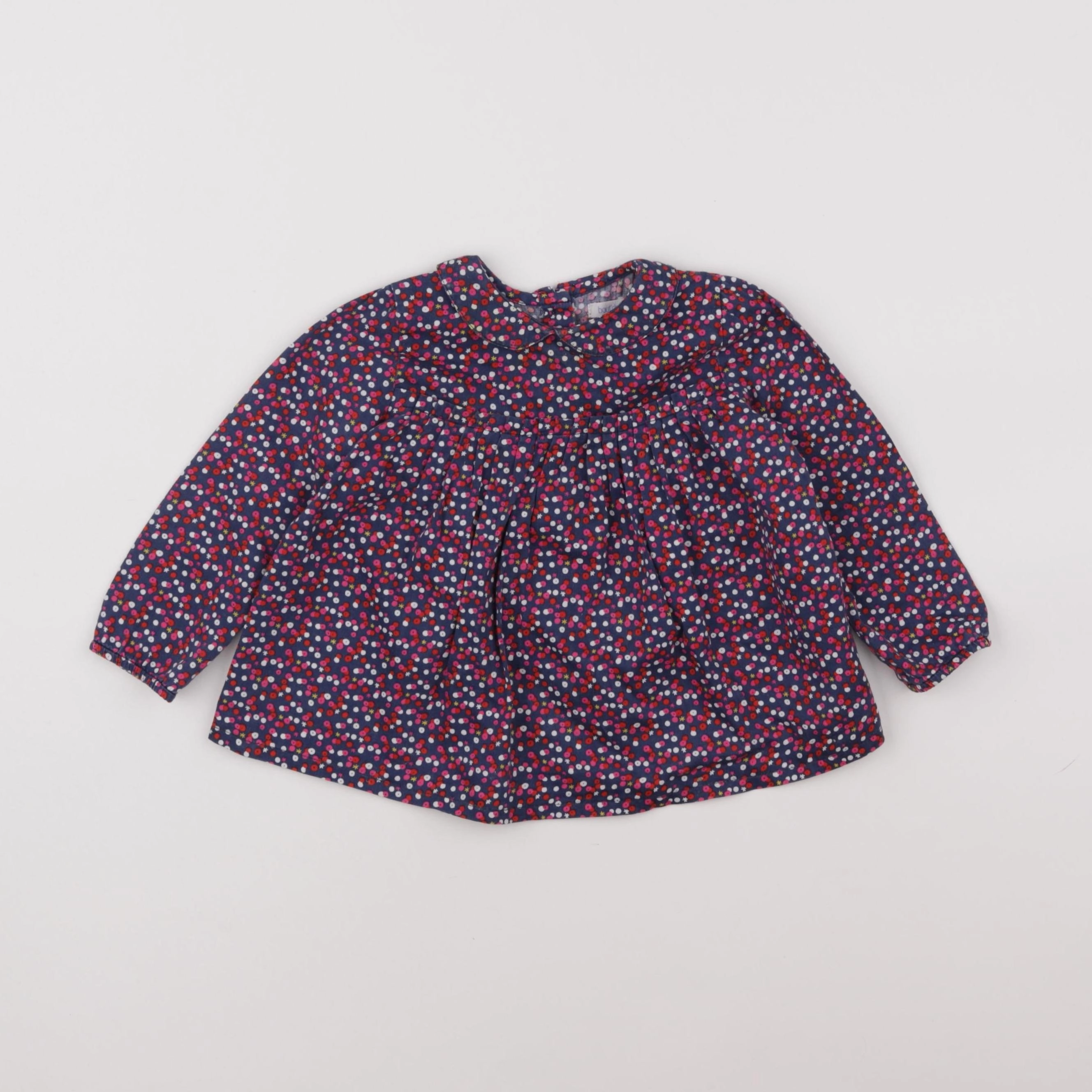 Boutchou - blouse bleu - 18 mois