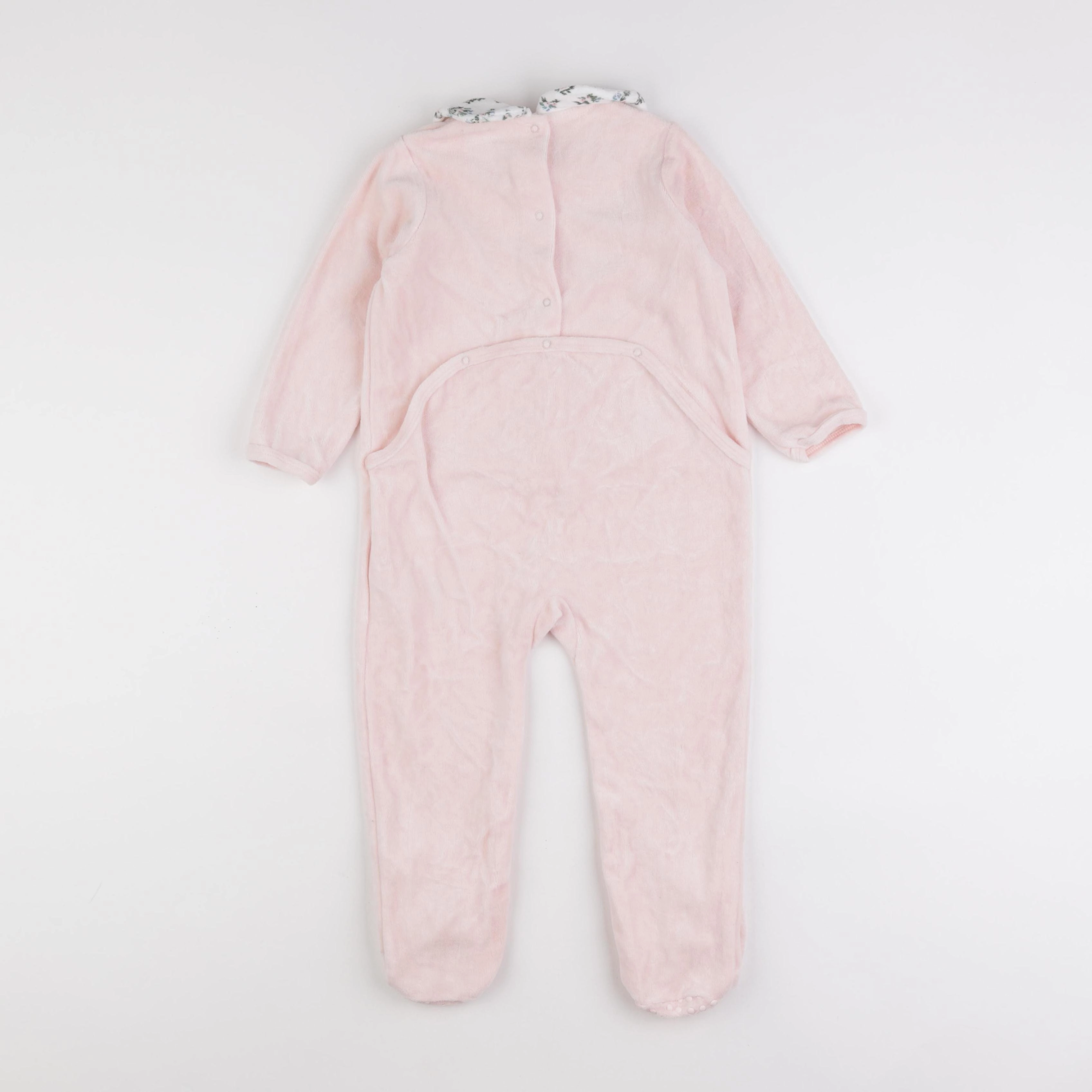 Vertbaudet - pyjama velours rose - 3 ans