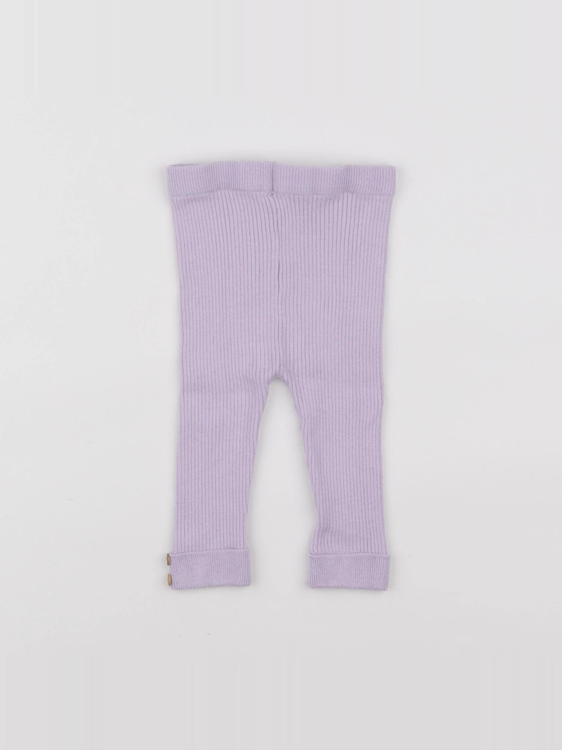 Marks & Spencer  - legging violet - 9/12 mois