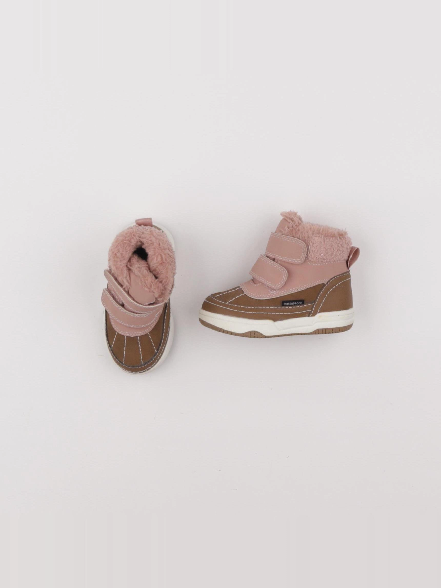 H&M - boots marron - pointure 20/21