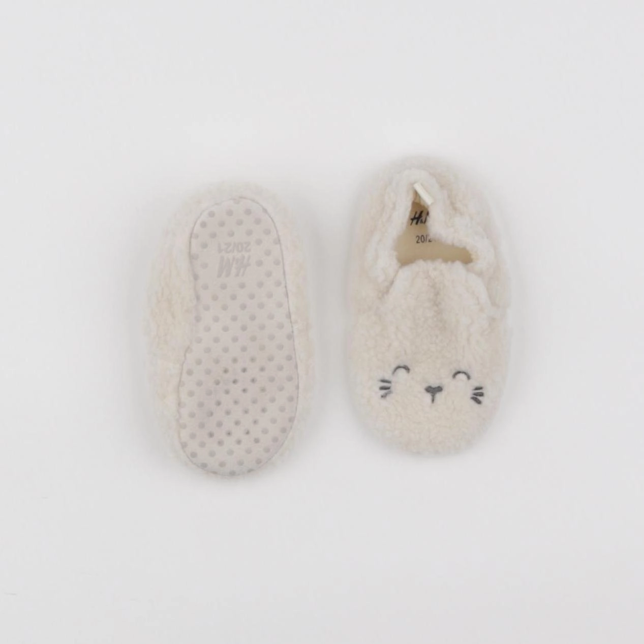 H&M - chaussons beige - pointure 20/21