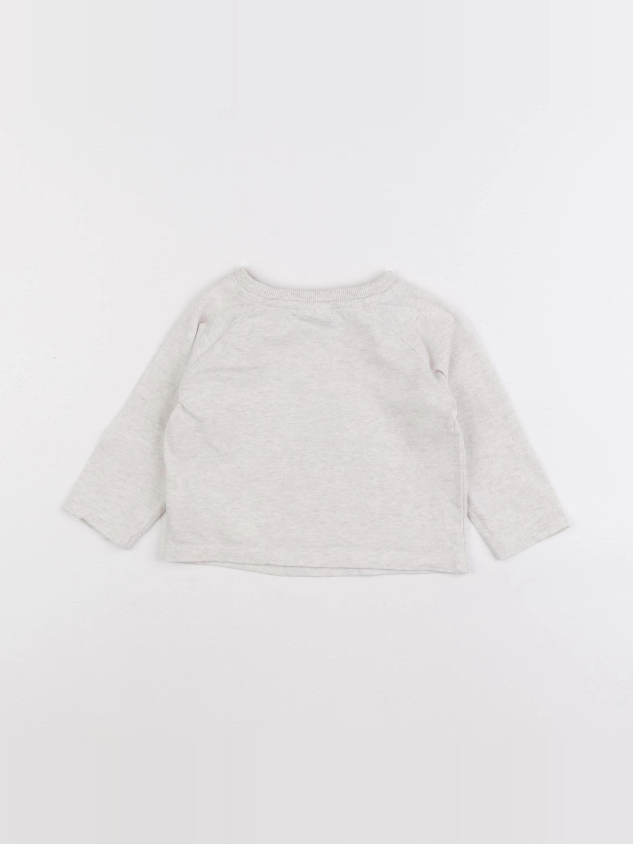 Tape à l'oeil - tee-shirt beige - 6 mois
